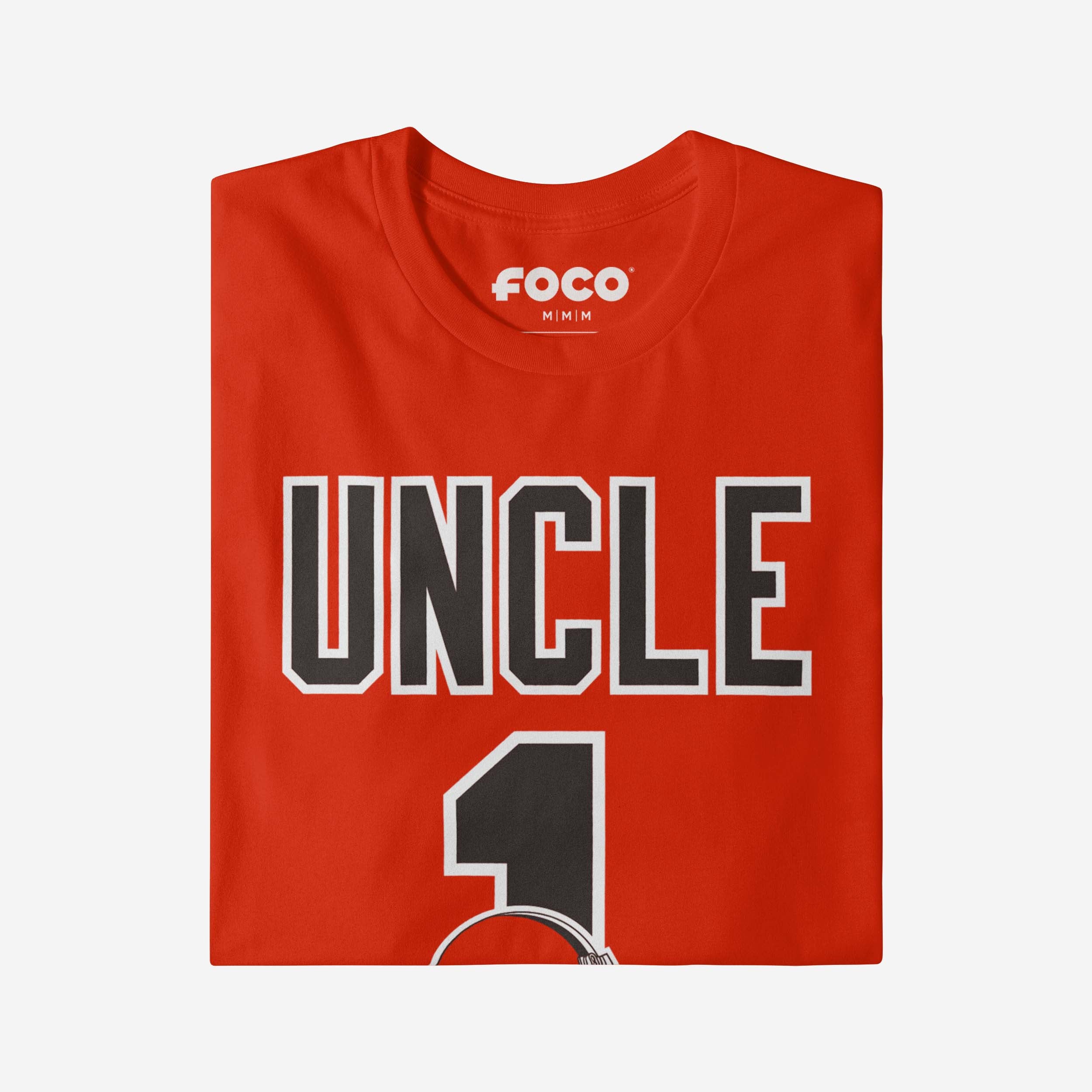 Cleveland Browns Number 1 Uncle T-Shirt - Image 4