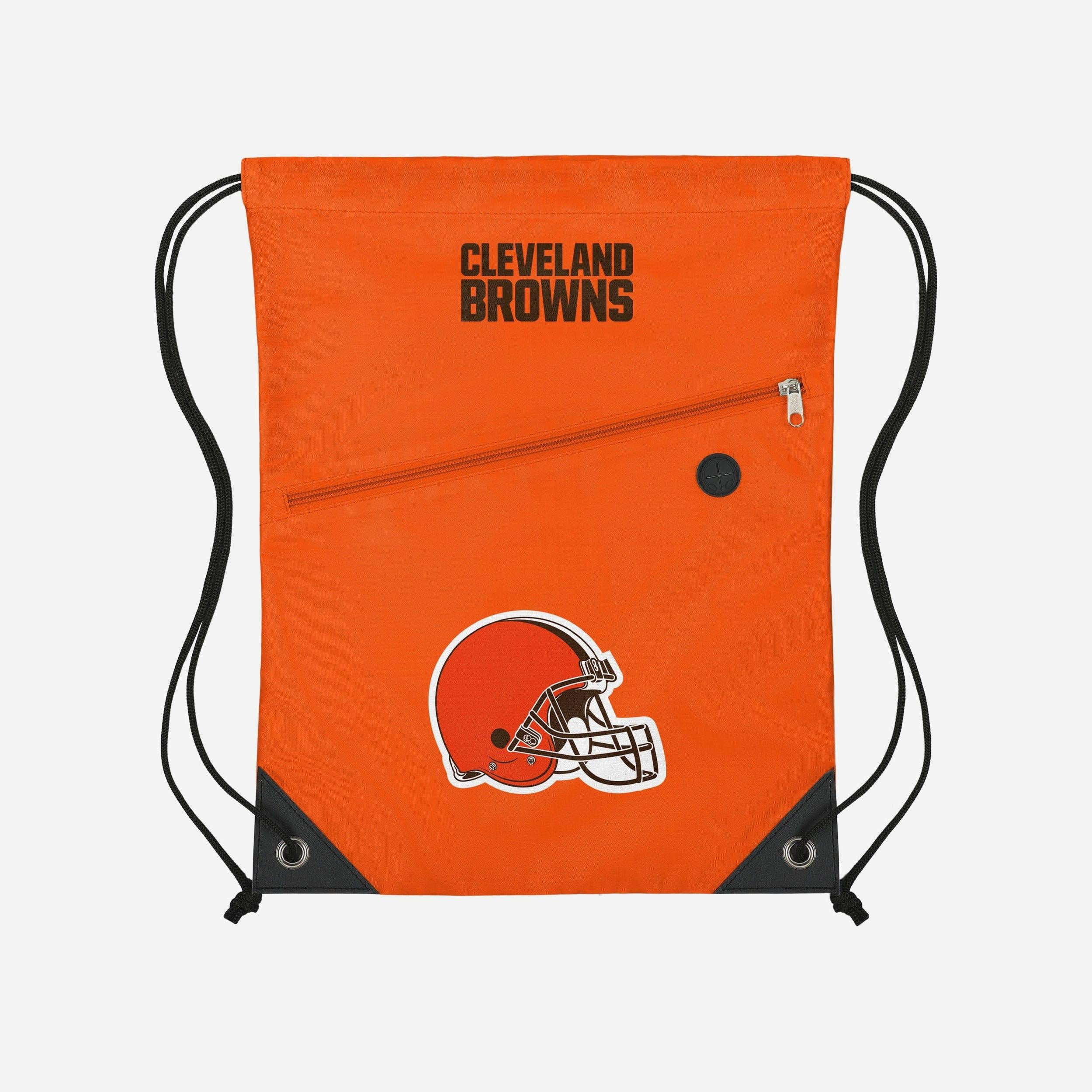 Cleveland Browns Pocket Drawstring Backpack - Image 2