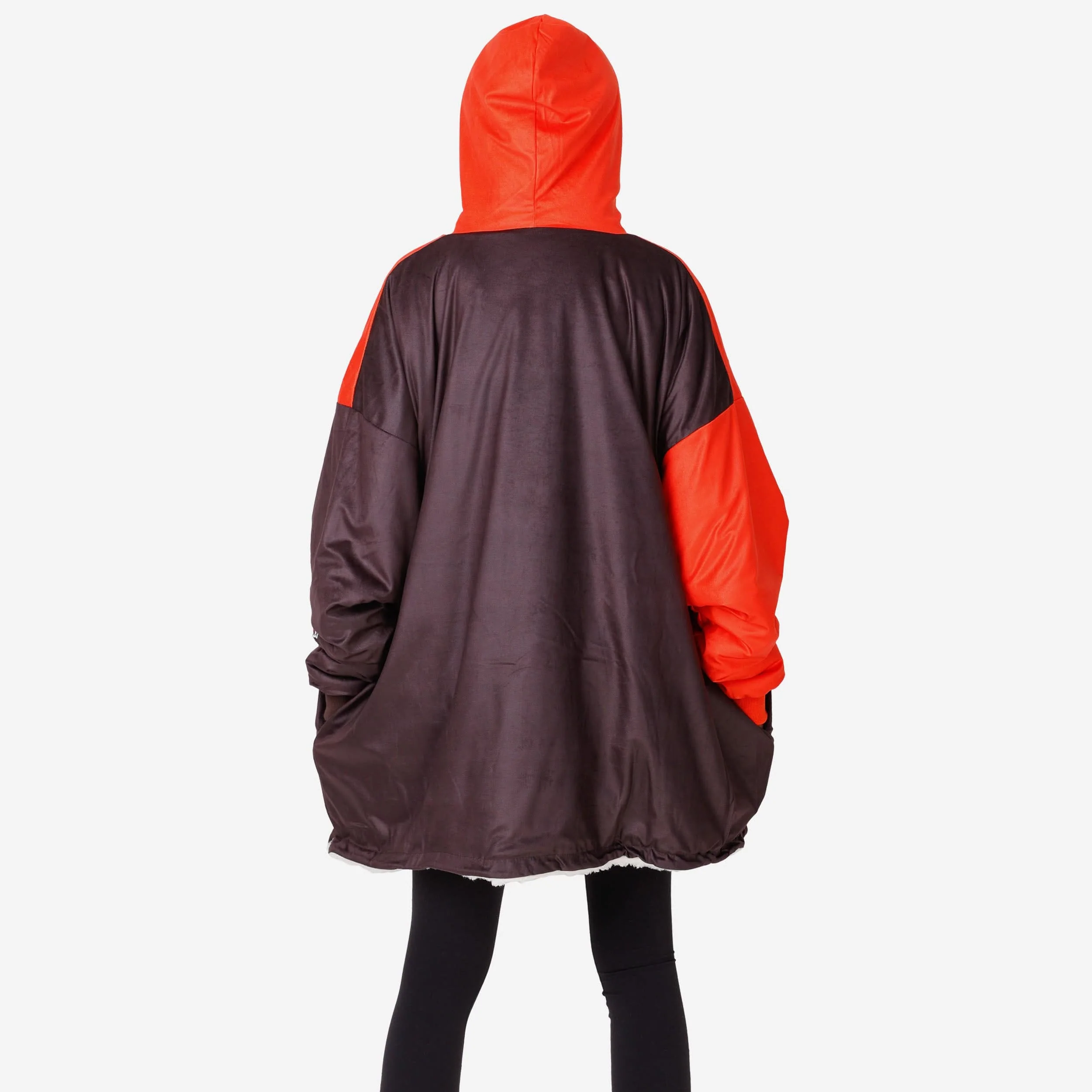 Cleveland Browns Reversible Colorblock Hoodeez - Image 2