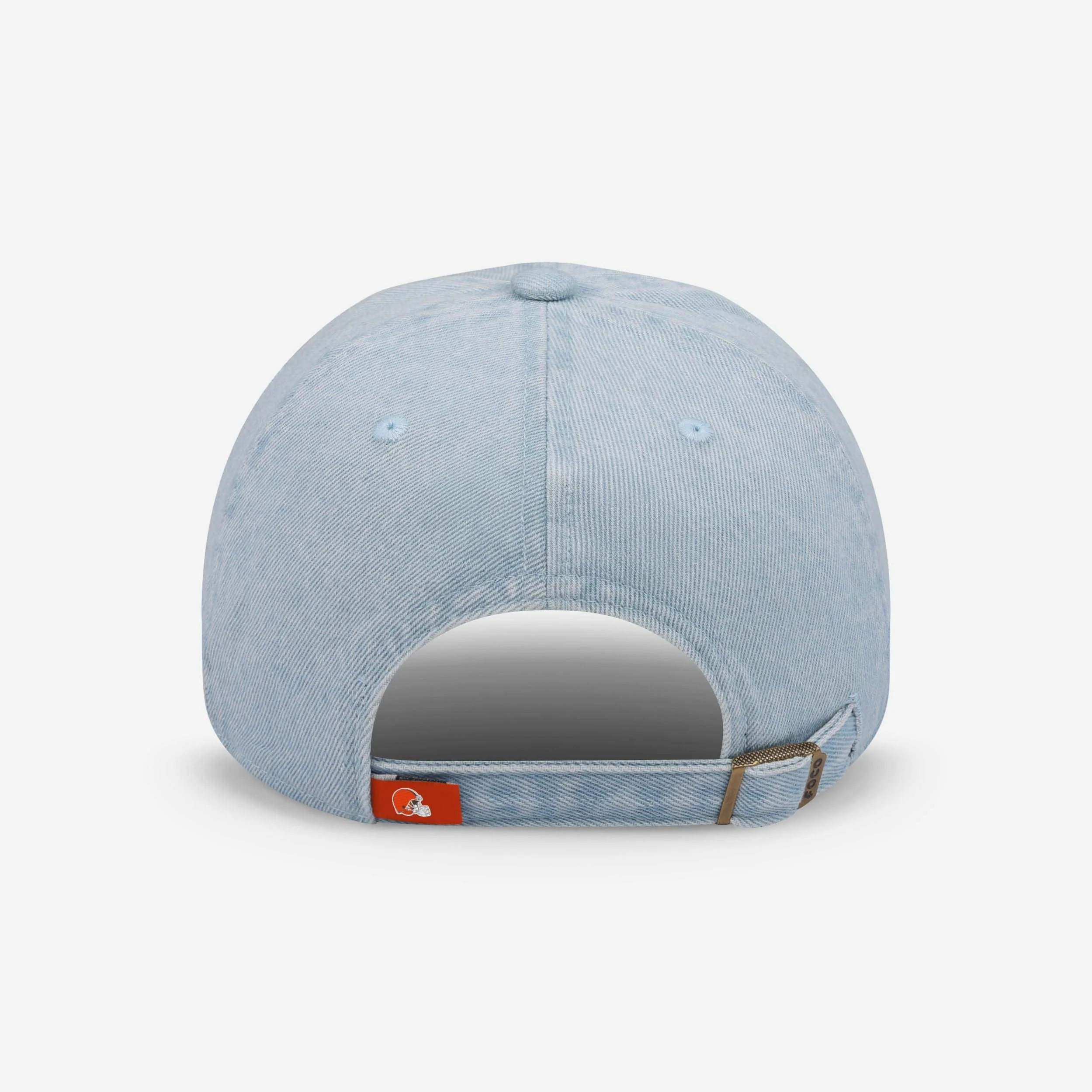 Cleveland Browns Rhinestone Logo Denim Casual Cap - Image 4