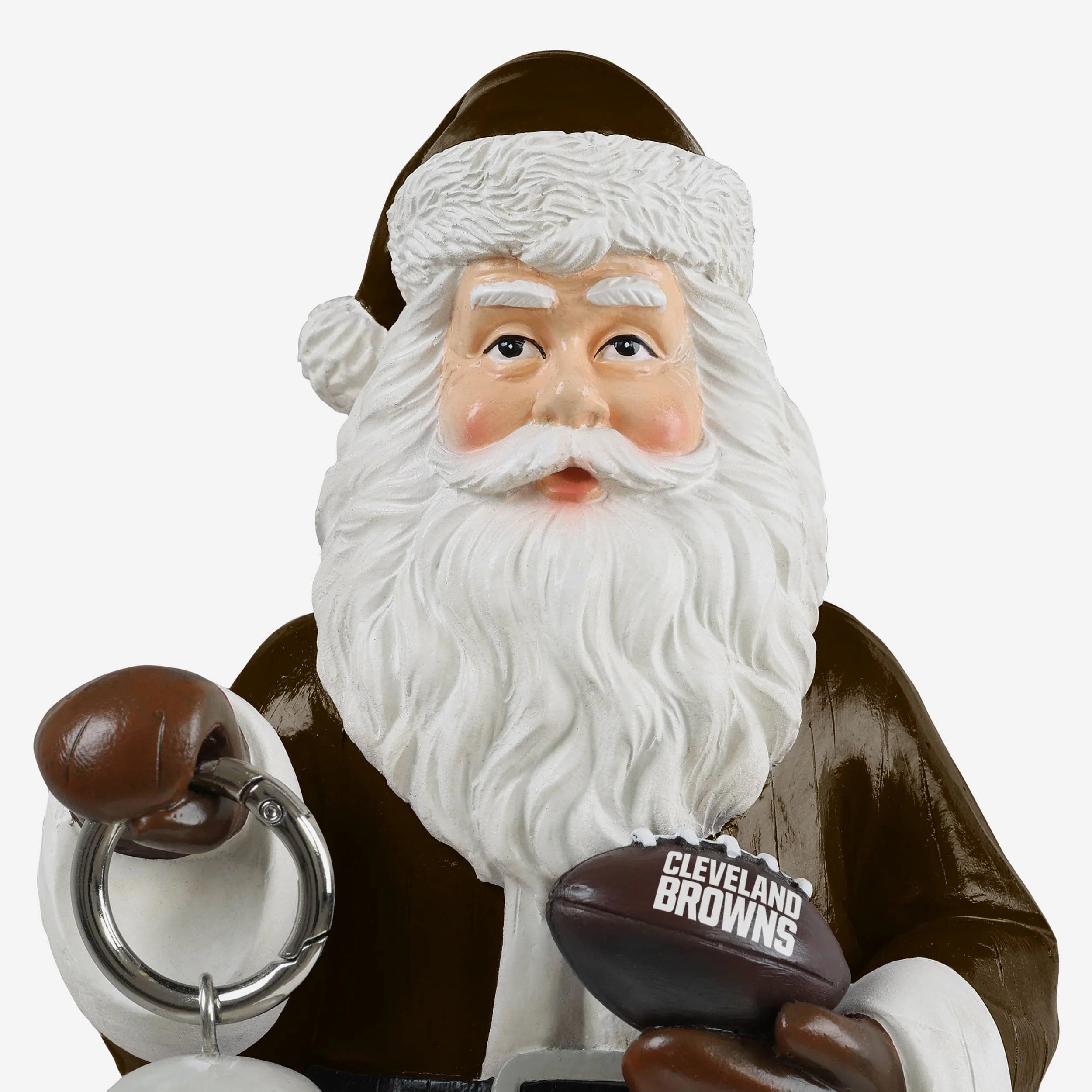 Cleveland Browns Santa Figure With Light Up Lantern - Image 4