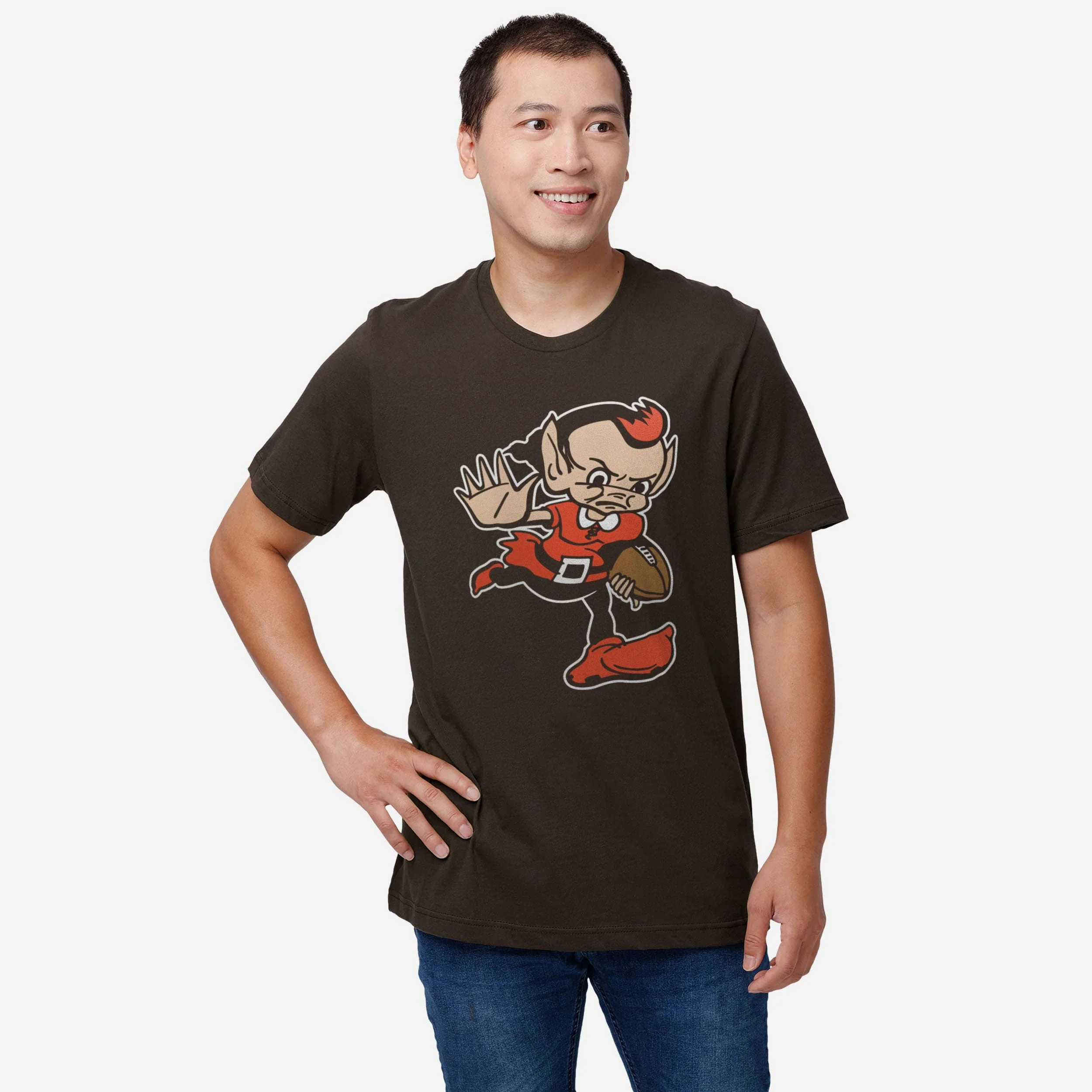 Cleveland Browns Secondary Logo T-Shirt - Image 2