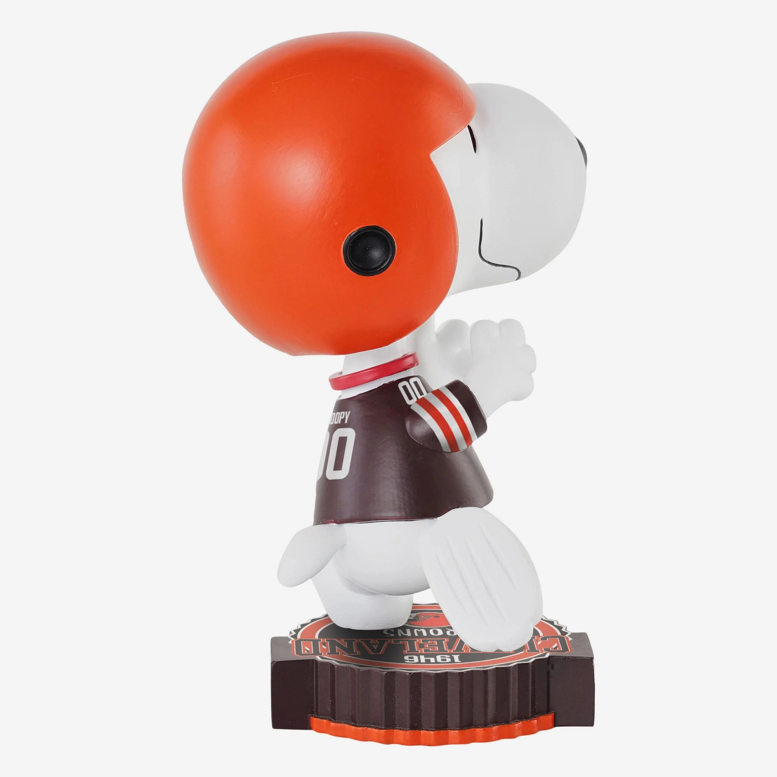 Cleveland Browns Snoopy Peanuts Bighead Bobblehead - Image 5