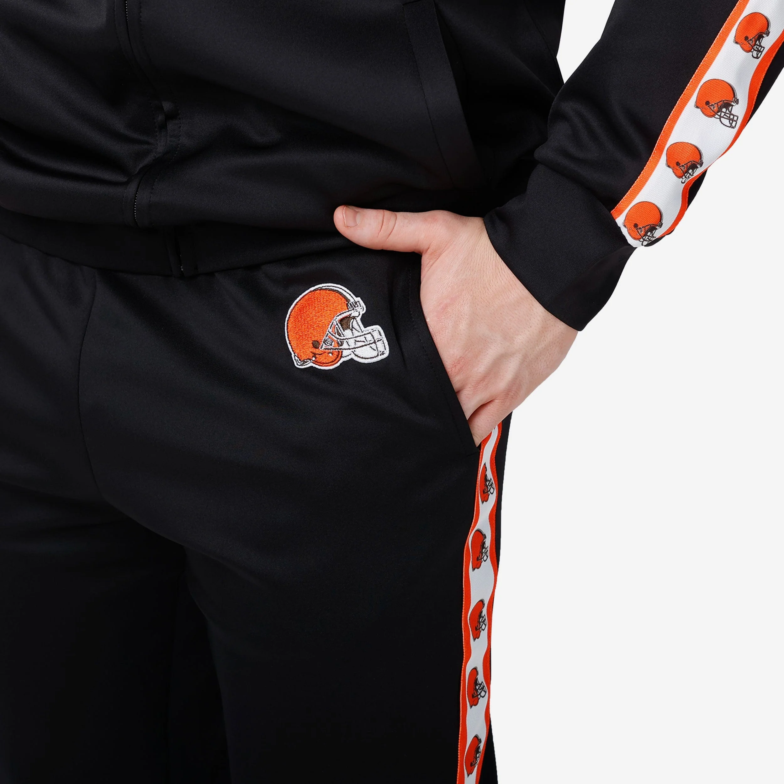 Cleveland Browns Stripe Logo Track Pants - Image 3