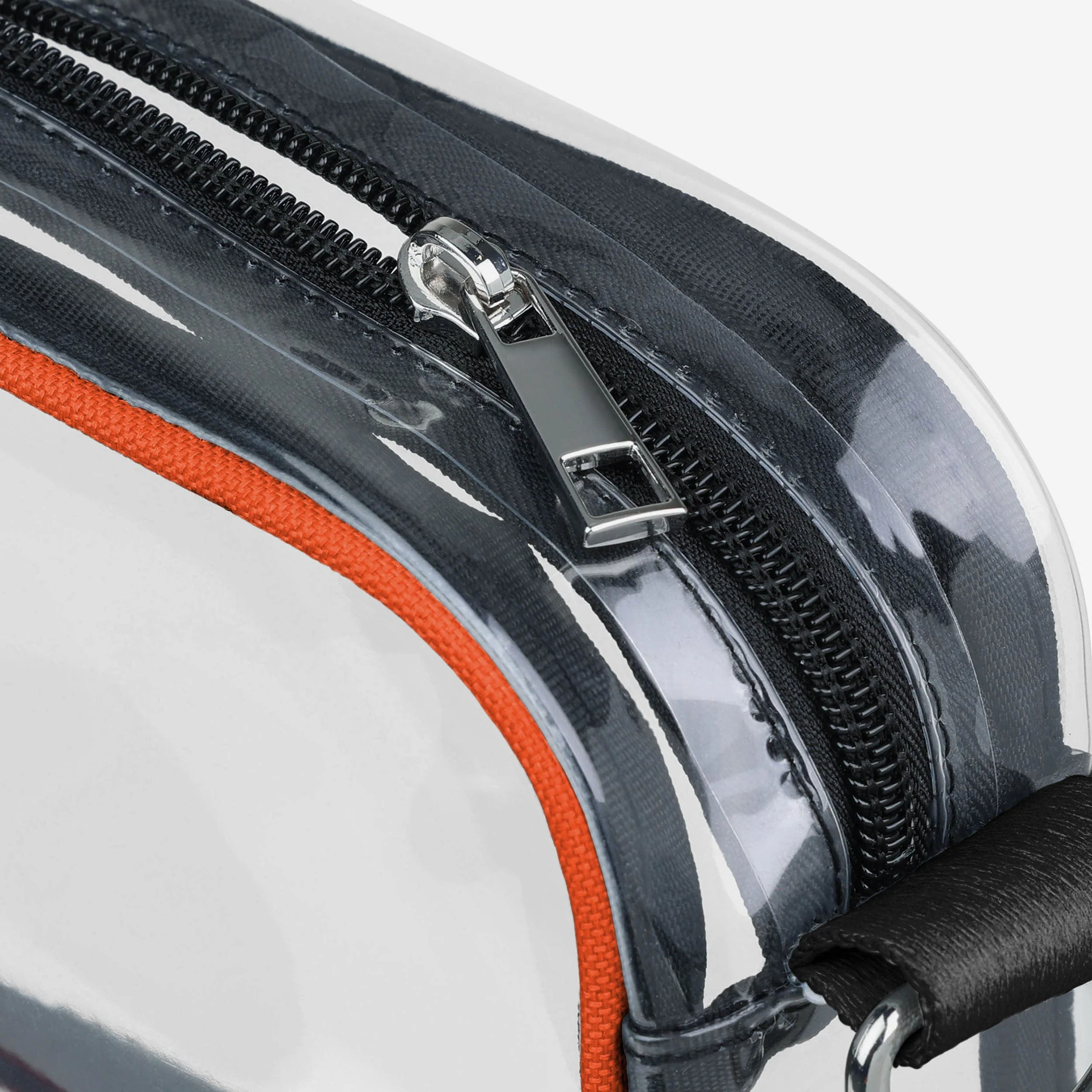 Cleveland Browns Team Stripe Clear Crossbody Bag - Image 4