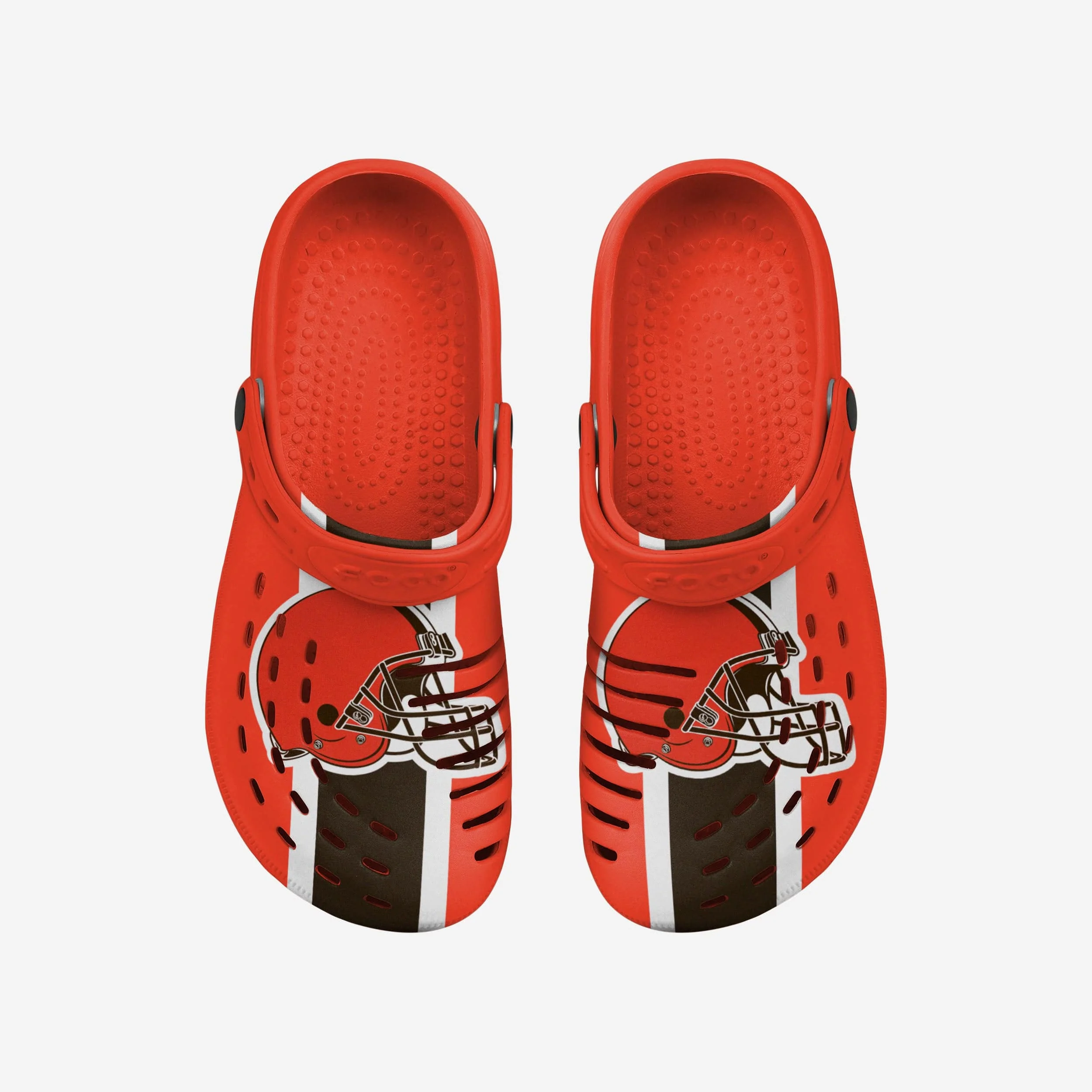 Cleveland Browns Team Stripe Clog With Strap - Image 4