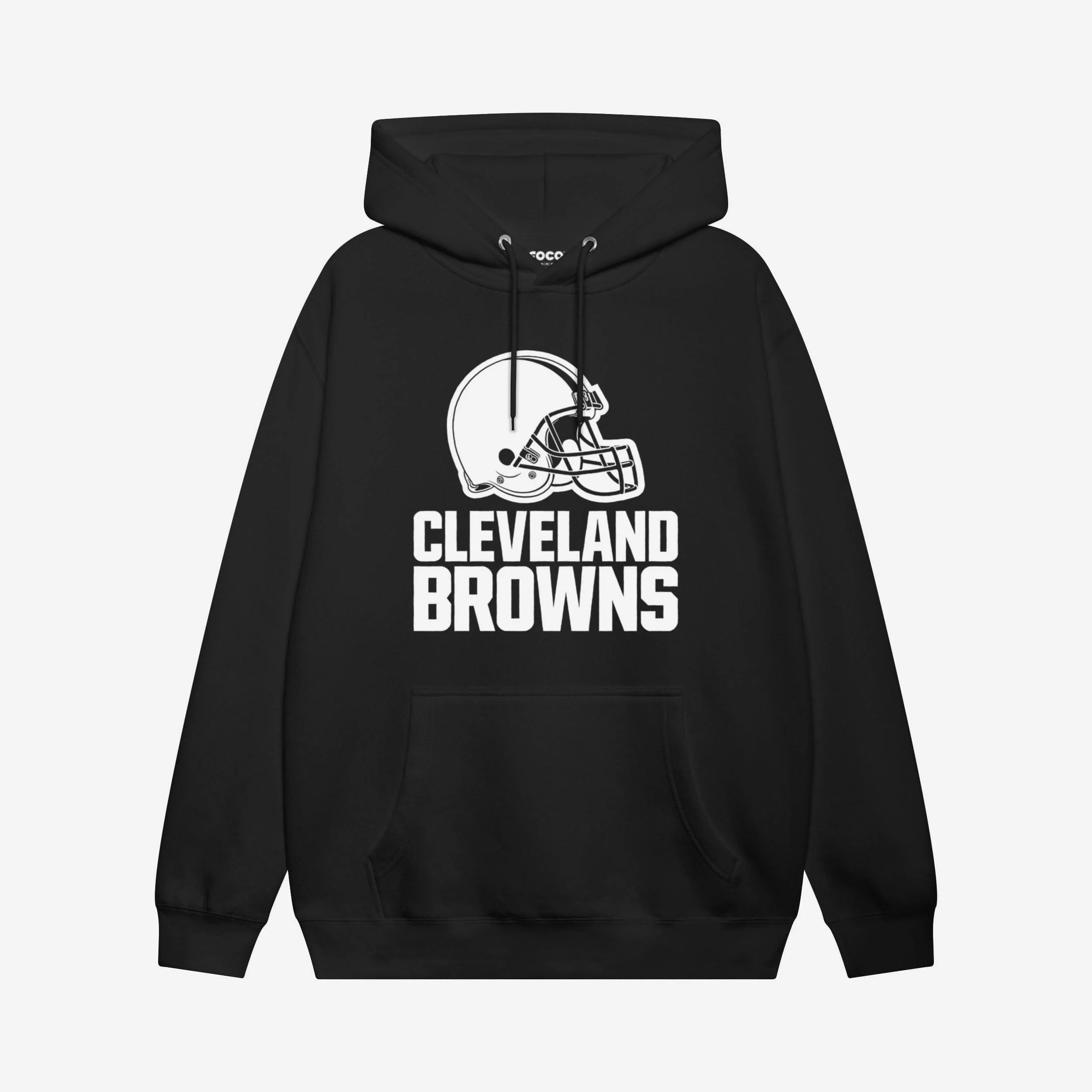 Cleveland Browns White Logo Hoodie
