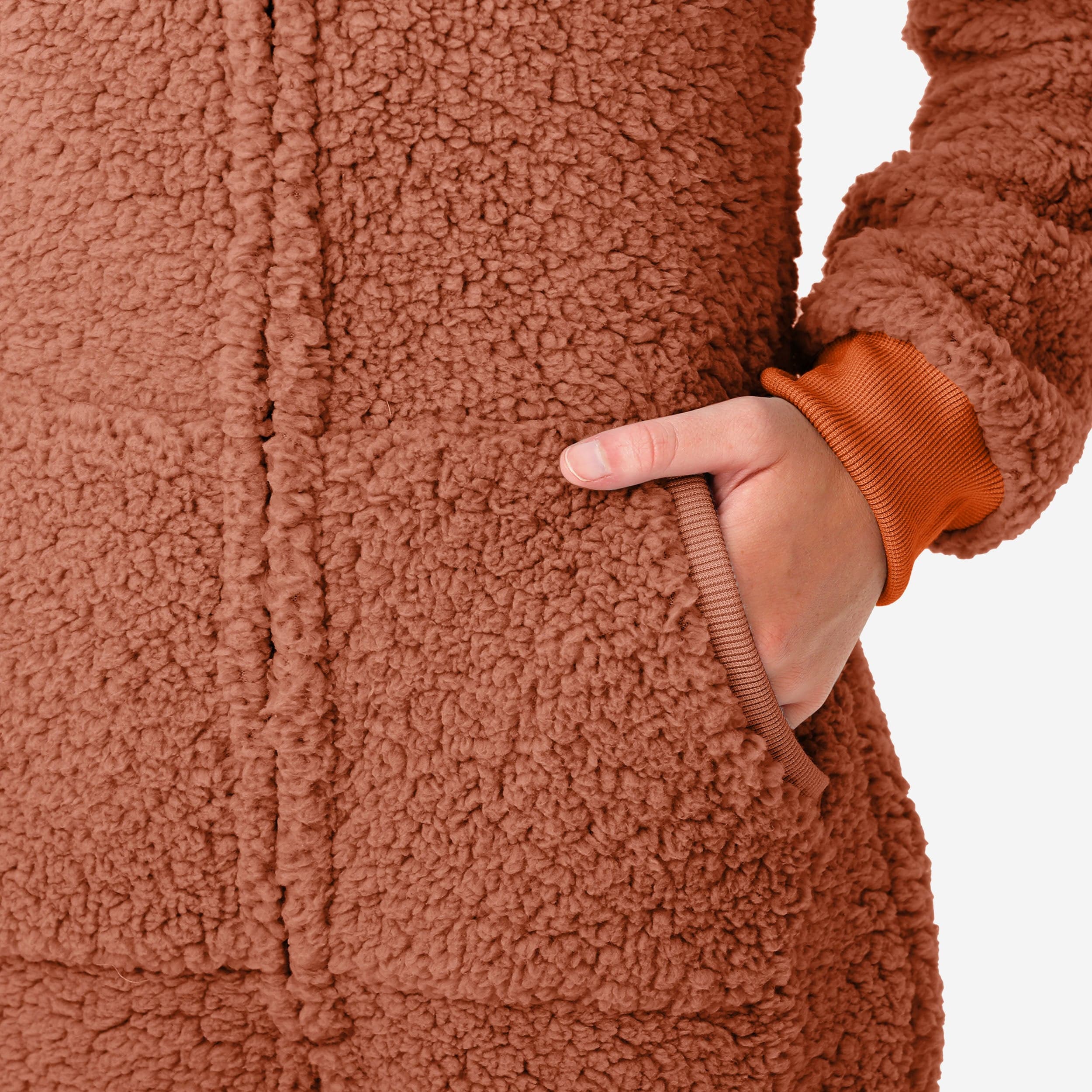 Cleveland Browns Womens Sherpa One Piece Pajamas - Image 4