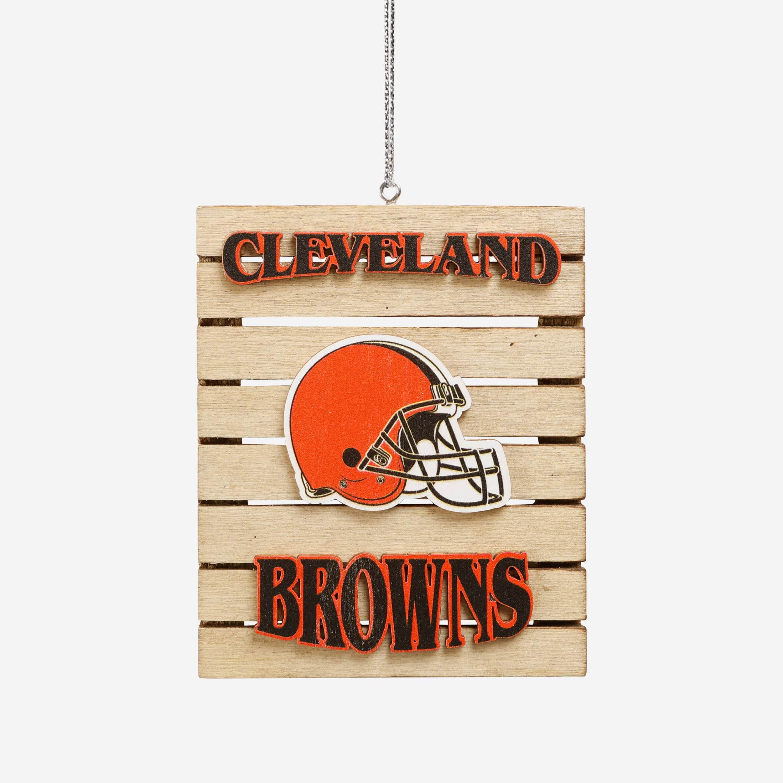 Cleveland Browns Wood Pallet Sign Ornament