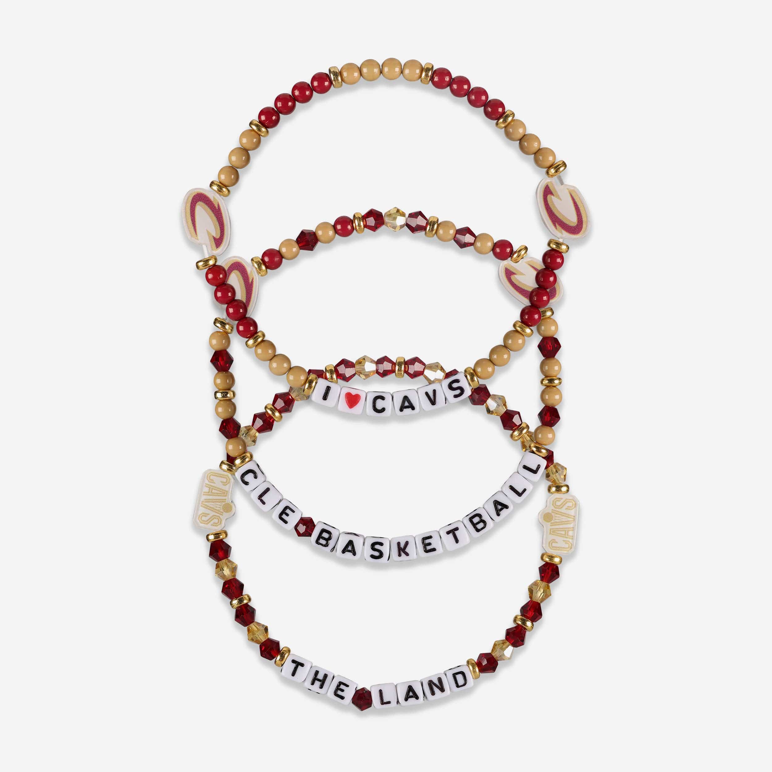 Cleveland Cavaliers 3 Pack Friendship Bracelet