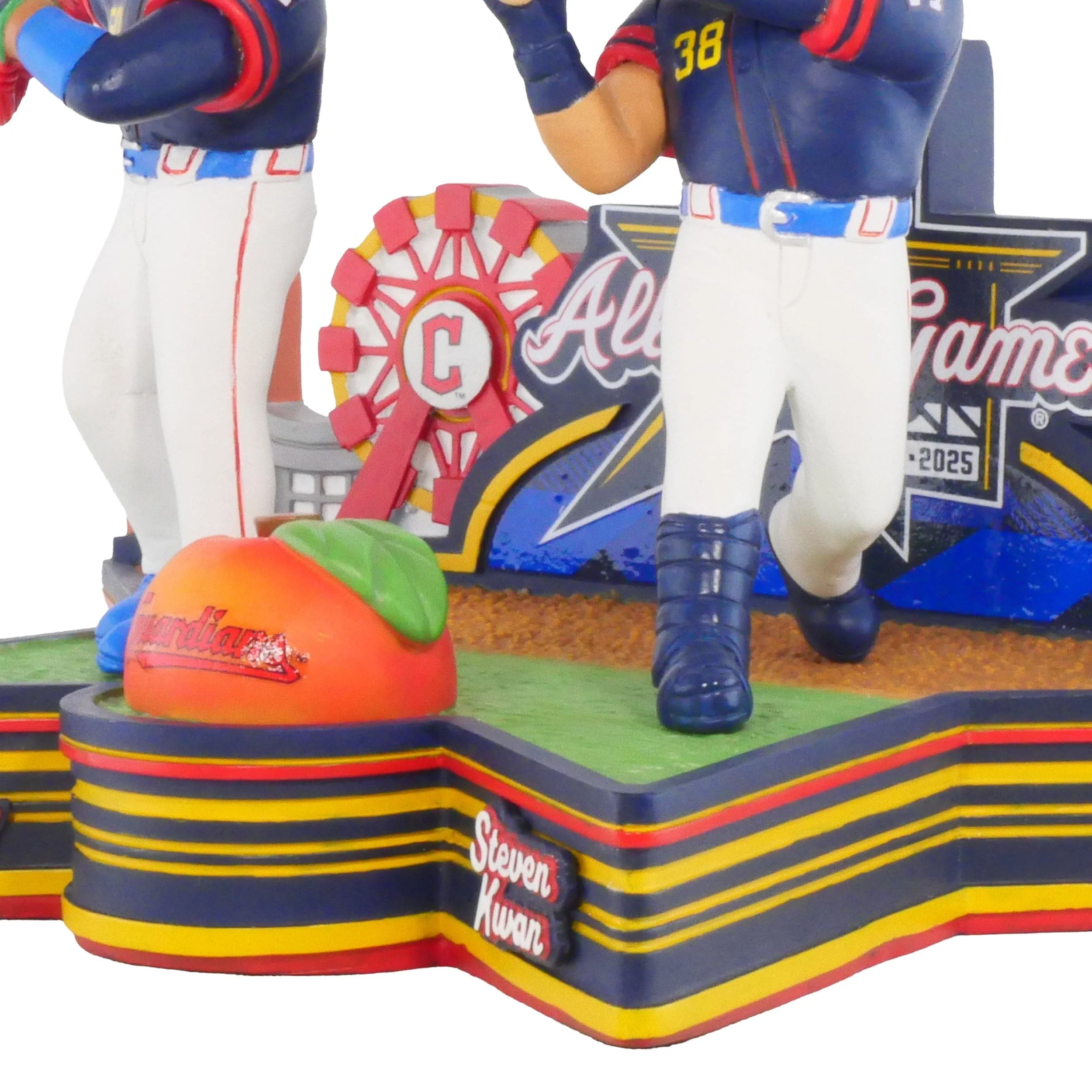 Cleveland Guardians 2025 MLB All-Star Mini Bobblehead Scene - Image 4