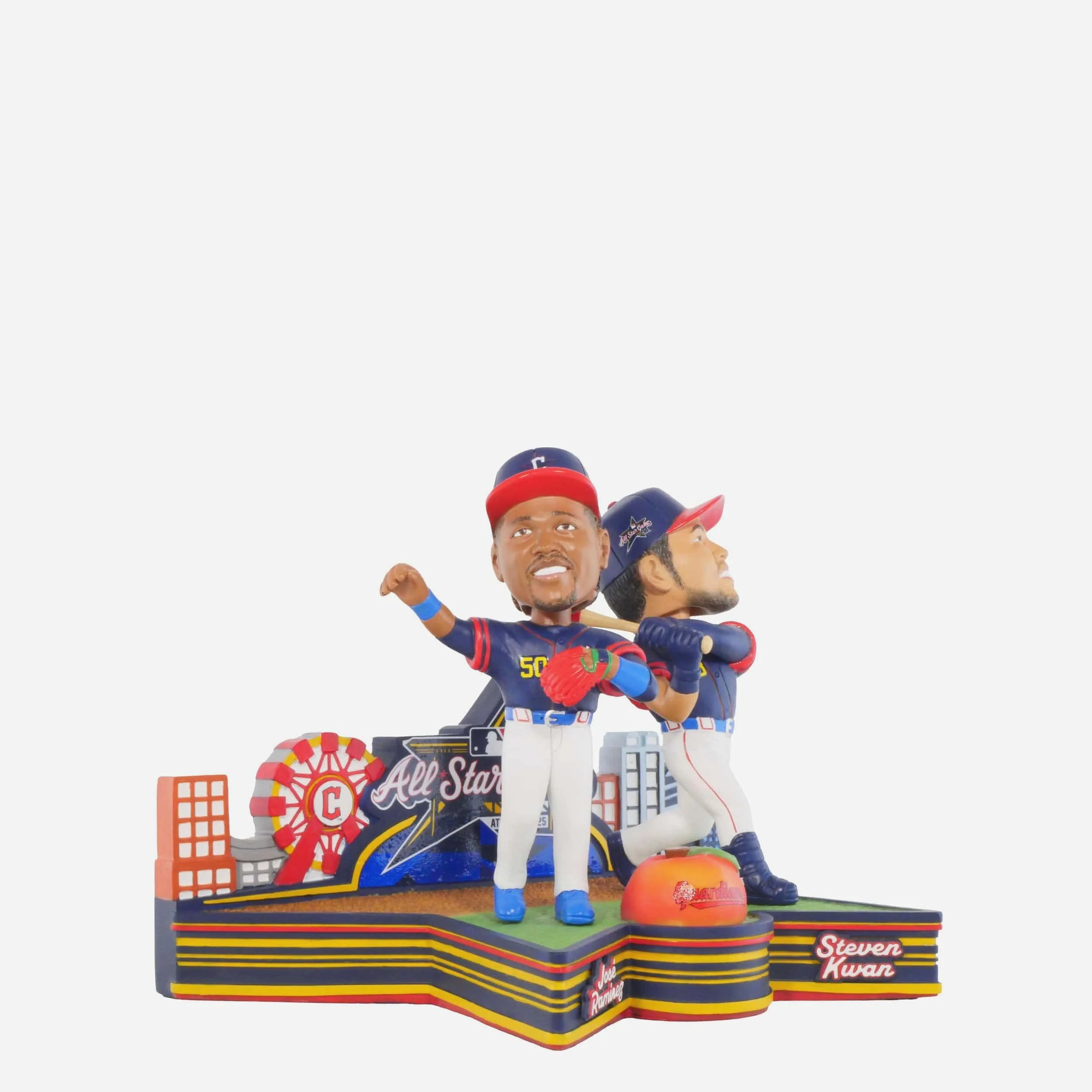 Cleveland Guardians 2025 MLB All-Star Mini Bobblehead Scene - Image 5