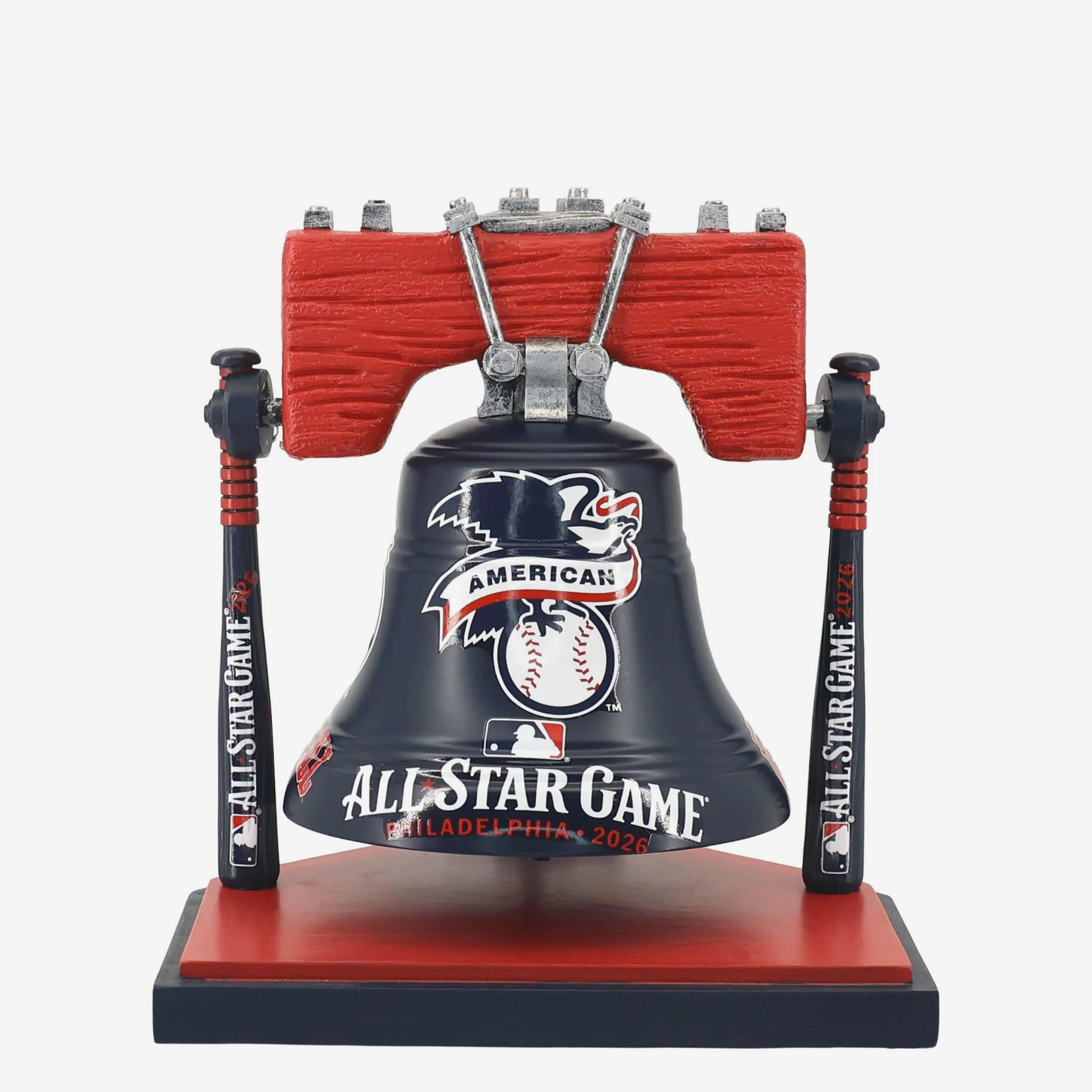 Cleveland Guardians 2026 MLB All Star Liberty Bell Figurine - Image 4