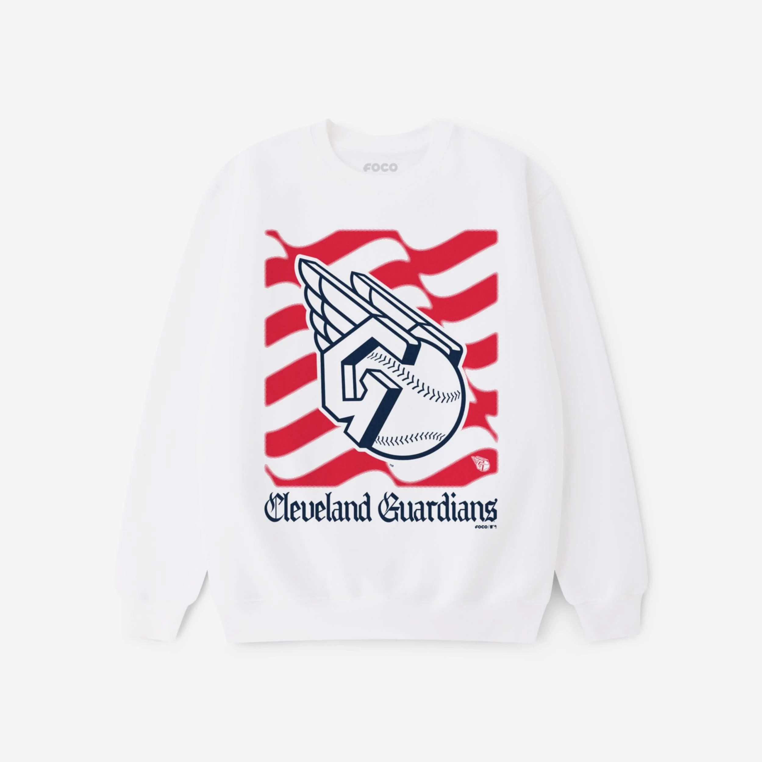 Cleveland Guardians American Heritage Wordmark Crew Neck Sweatshirt