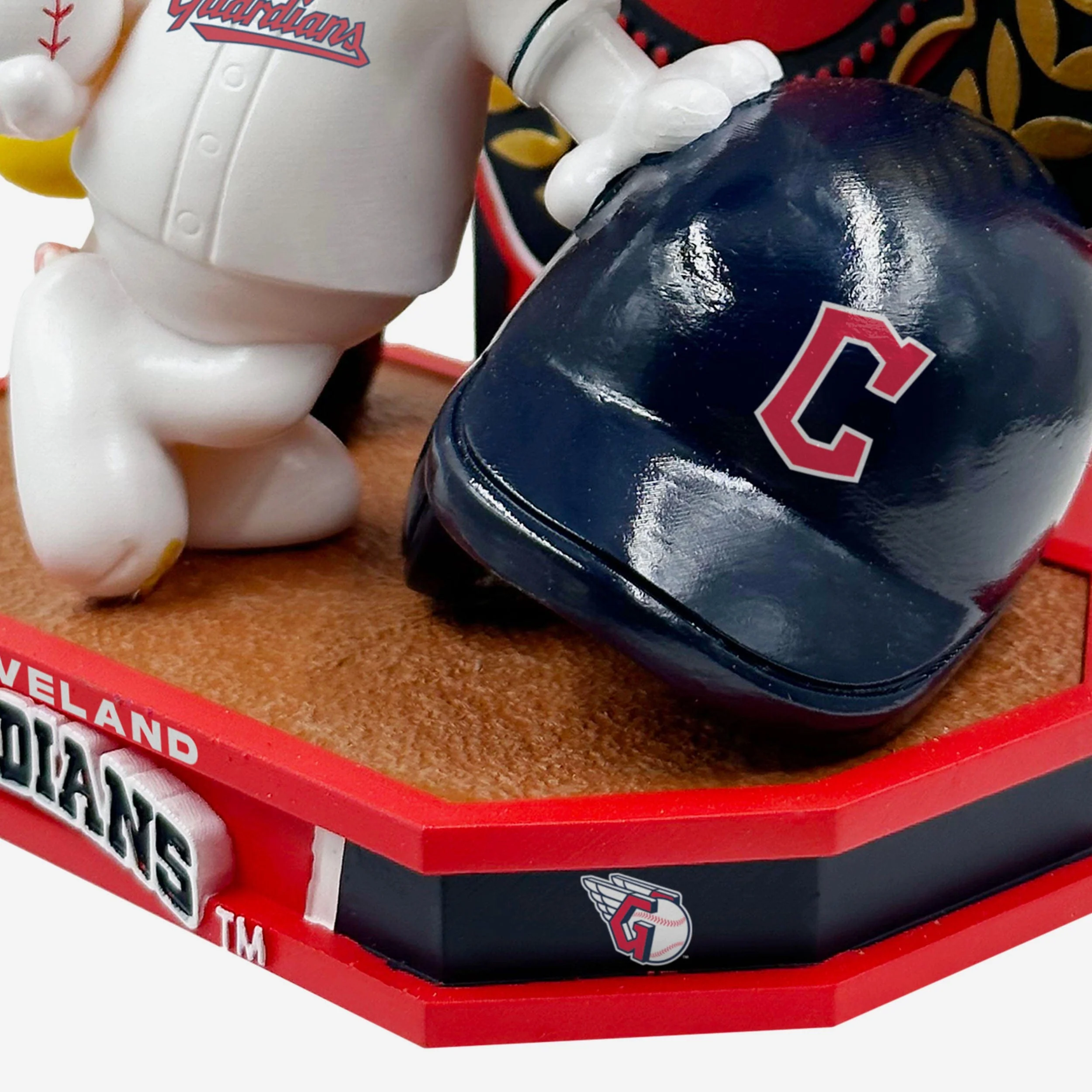 Cleveland Guardians Snoopy & Woodstock Joe Cool Peanuts Dual Bobblehead - Image 3