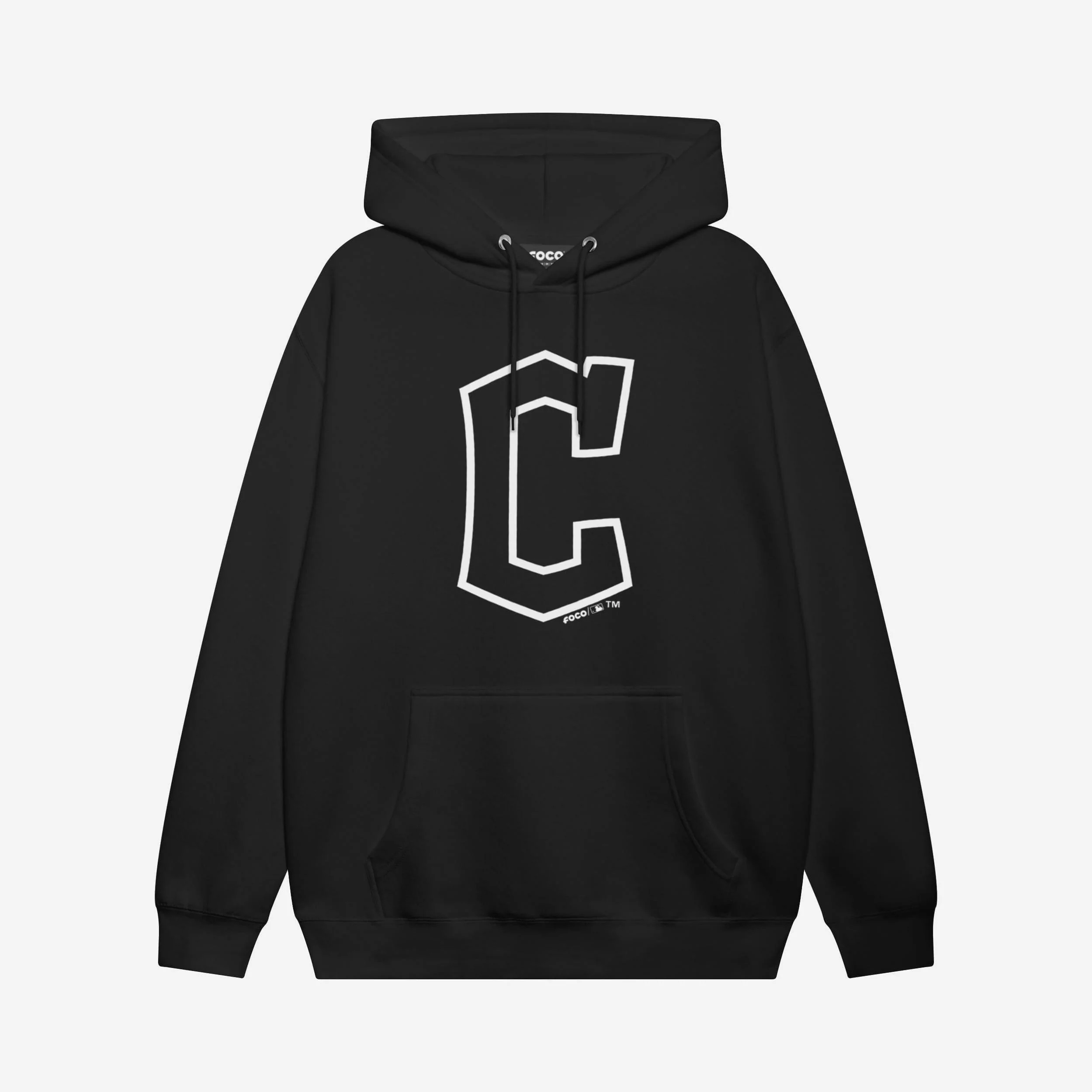 Cleveland Guardians White Logo Hoodie