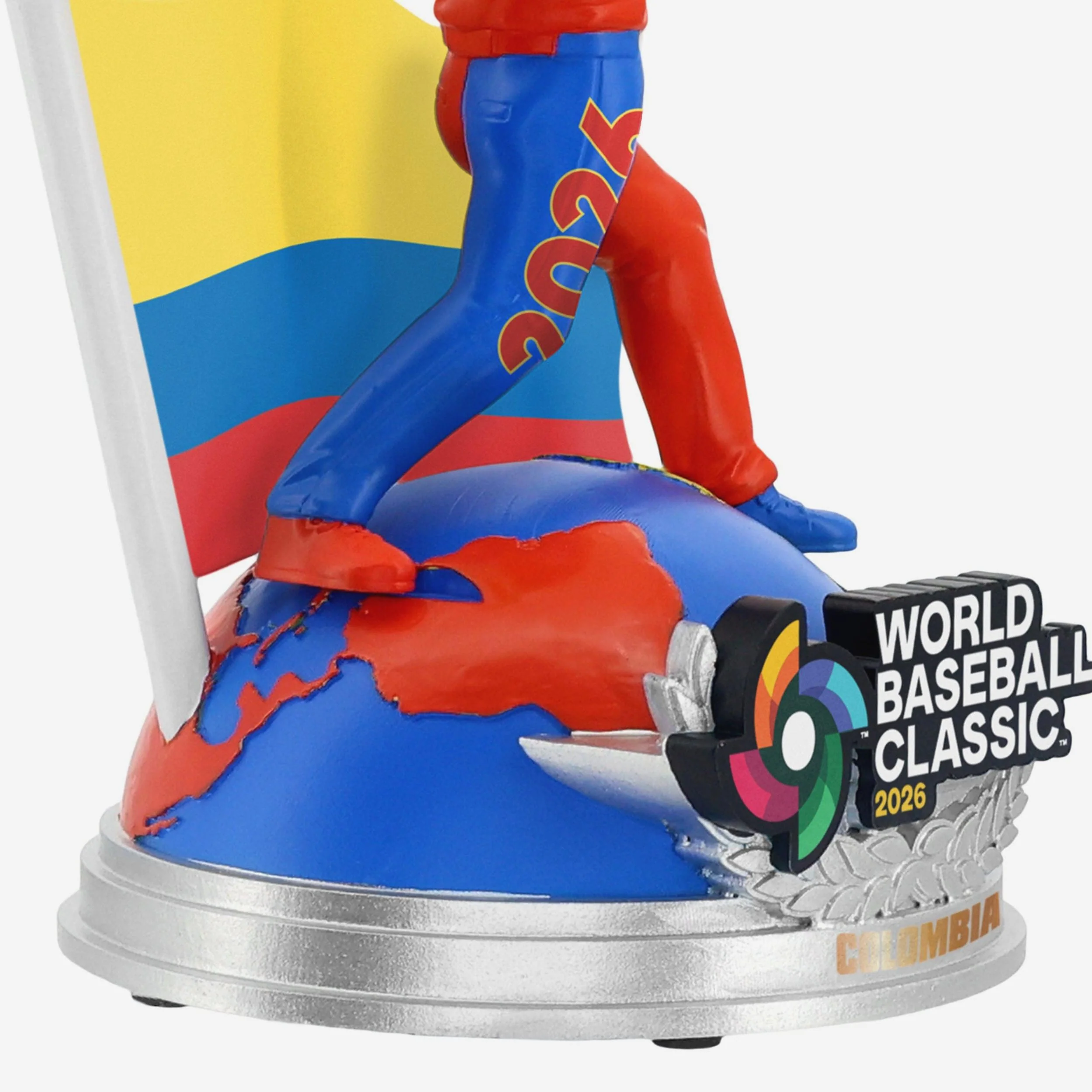 Colombia 2026 World Baseball Classic Bobbles on Parade Bobblehead - Image 3
