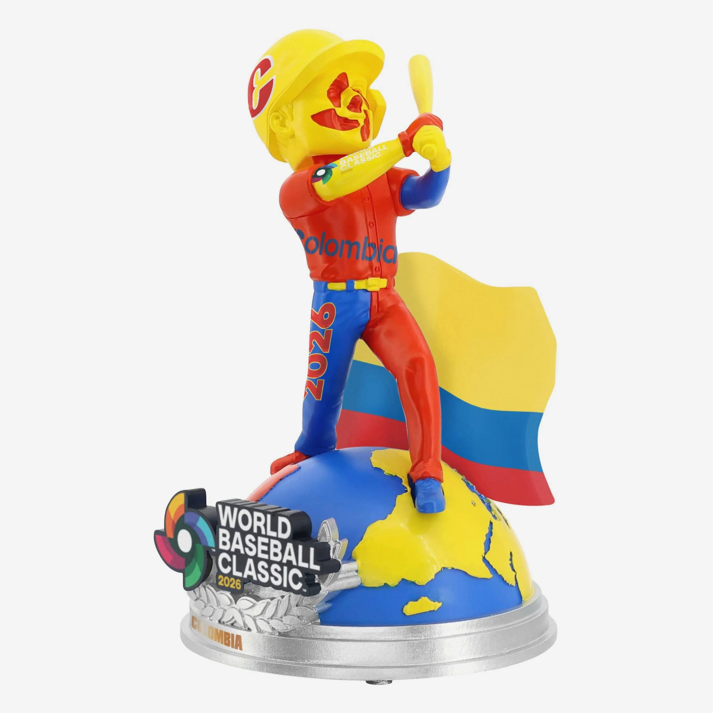 Colombia 2026 World Baseball Classic Bobbles on Parade Bobblehead - Image 4