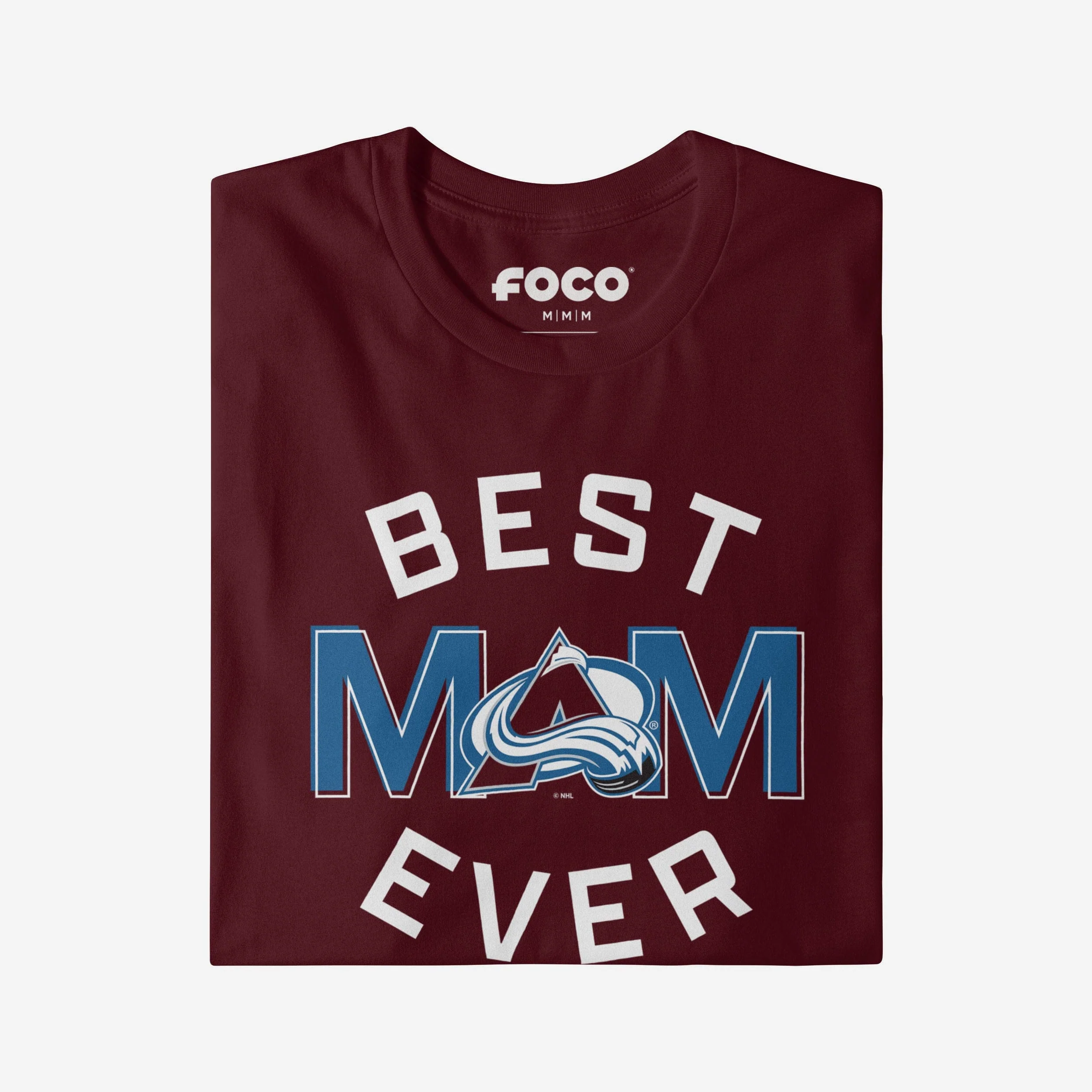 Colorado Avalanche Best Mom Ever Arched T-Shirt - Image 3
