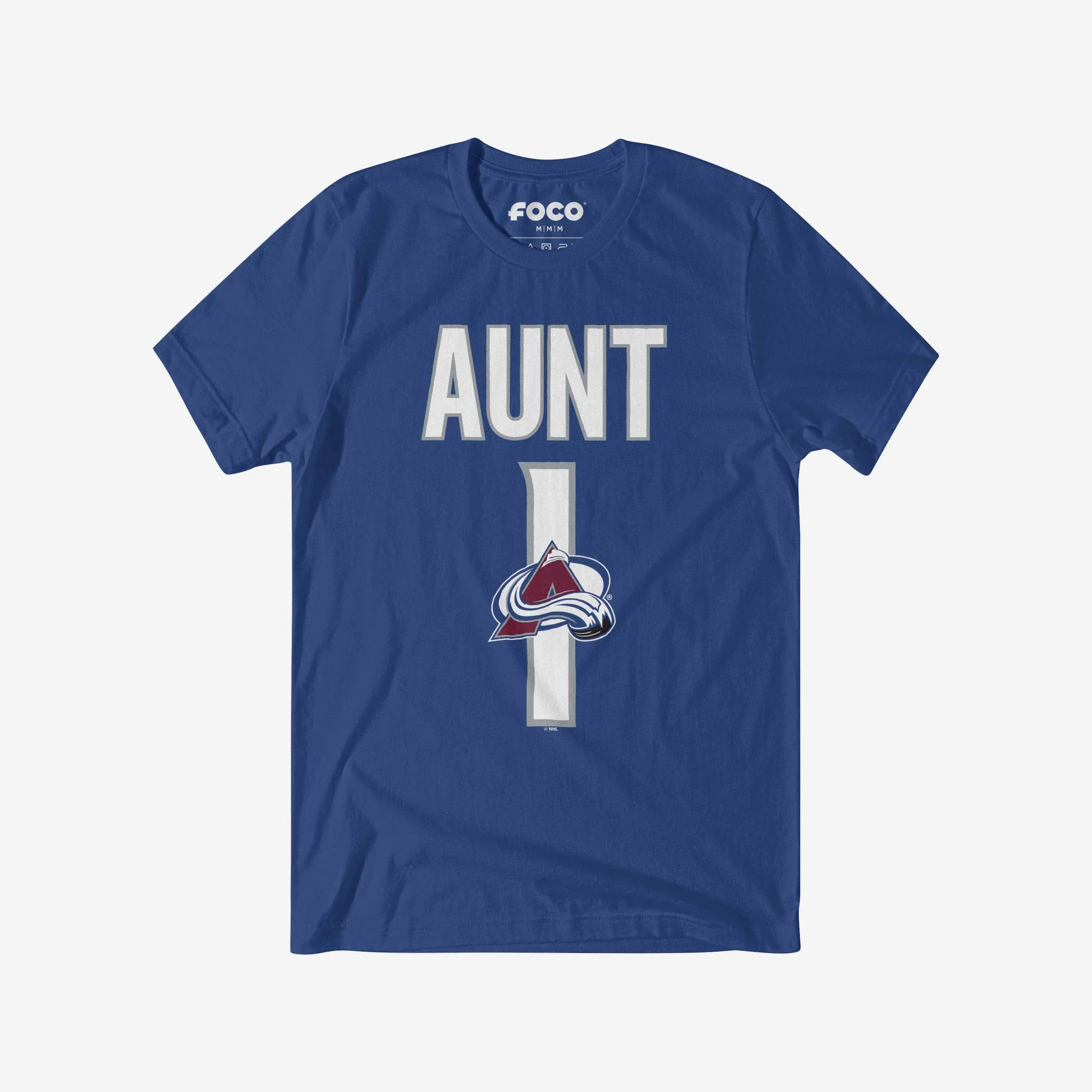 Colorado Avalanche Number 1 Aunt T-Shirt