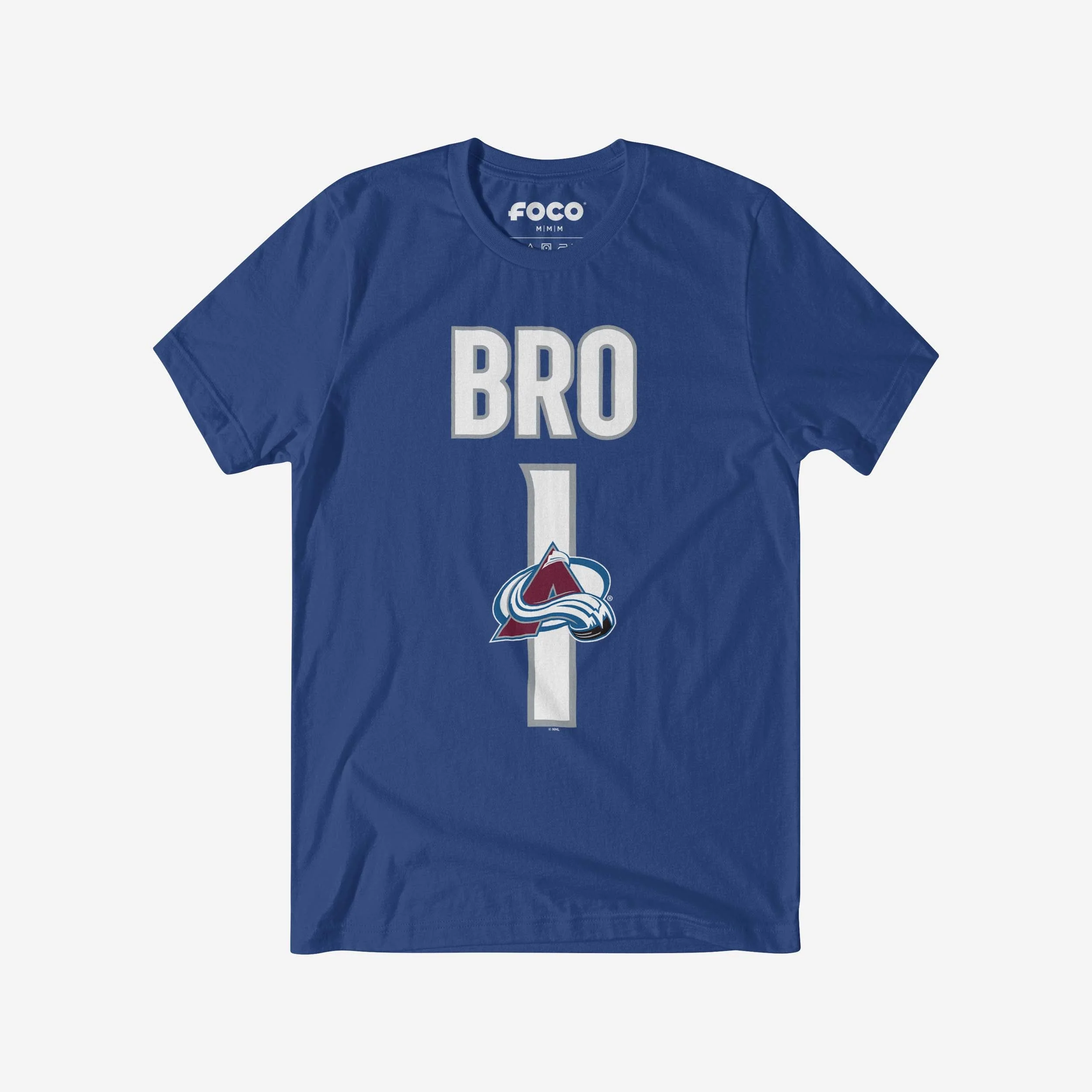 Colorado Avalanche Number 1 Bro T-Shirt