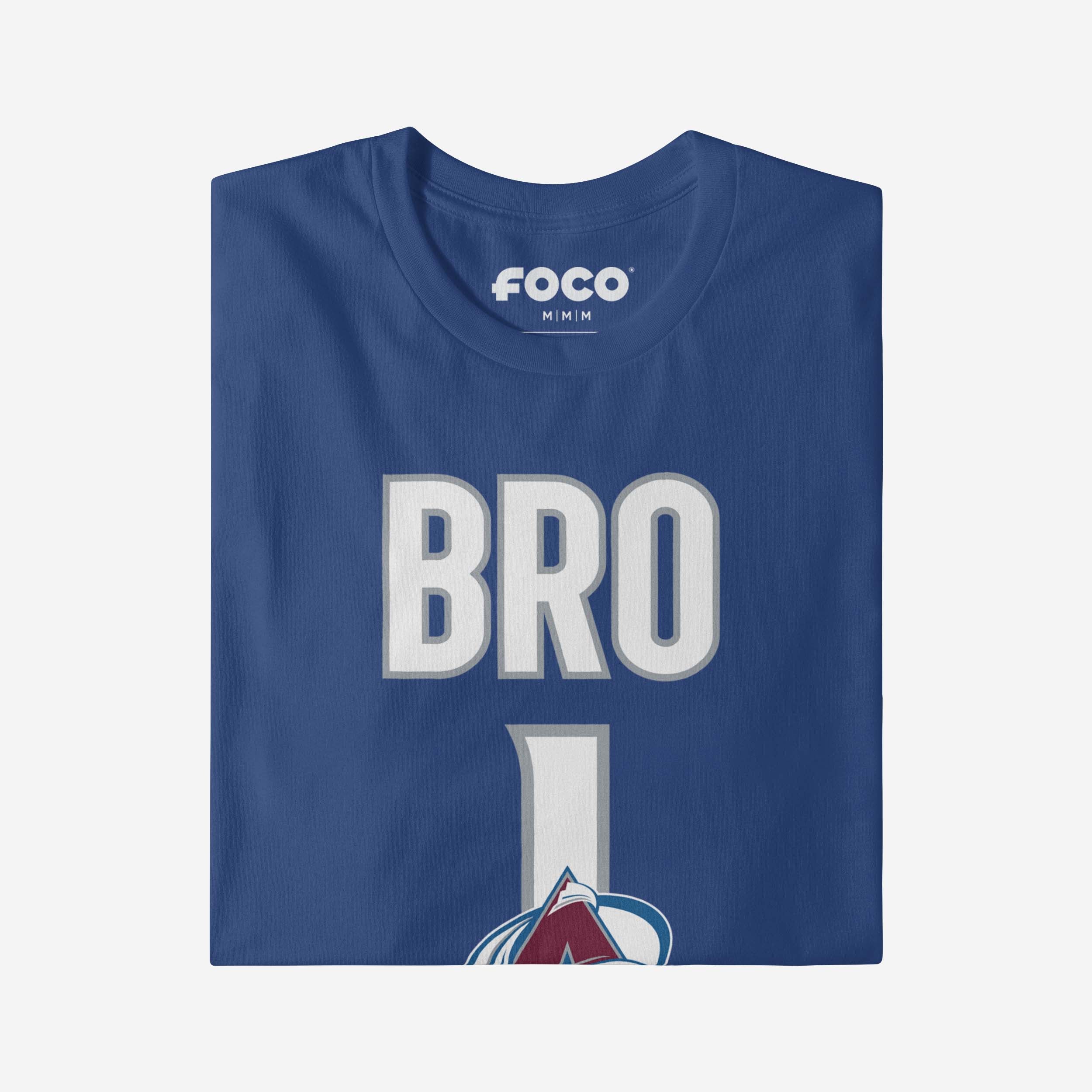 Colorado Avalanche Number 1 Bro T-Shirt - Image 3