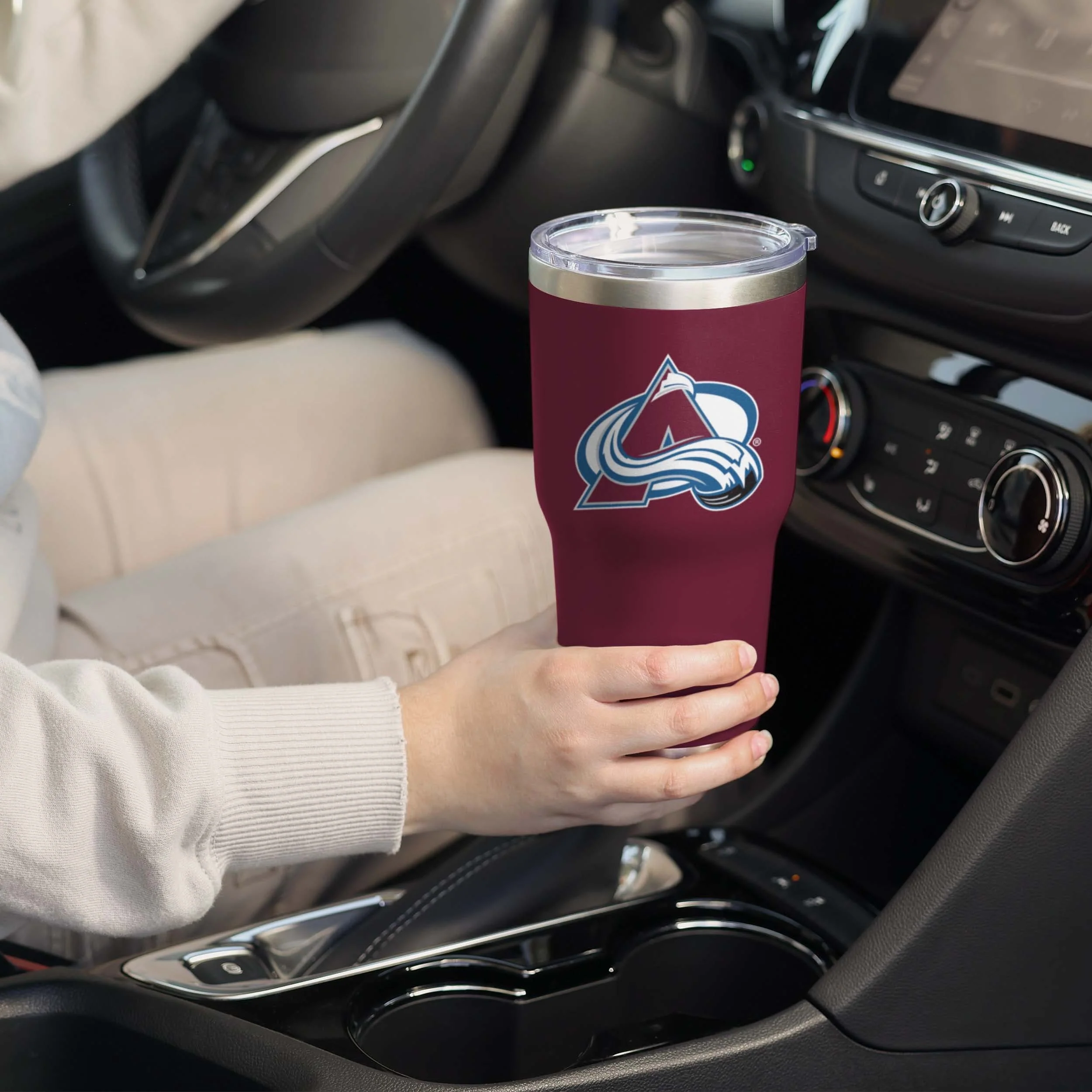Colorado Avalanche Team Logo 30 oz Tumbler - Image 2