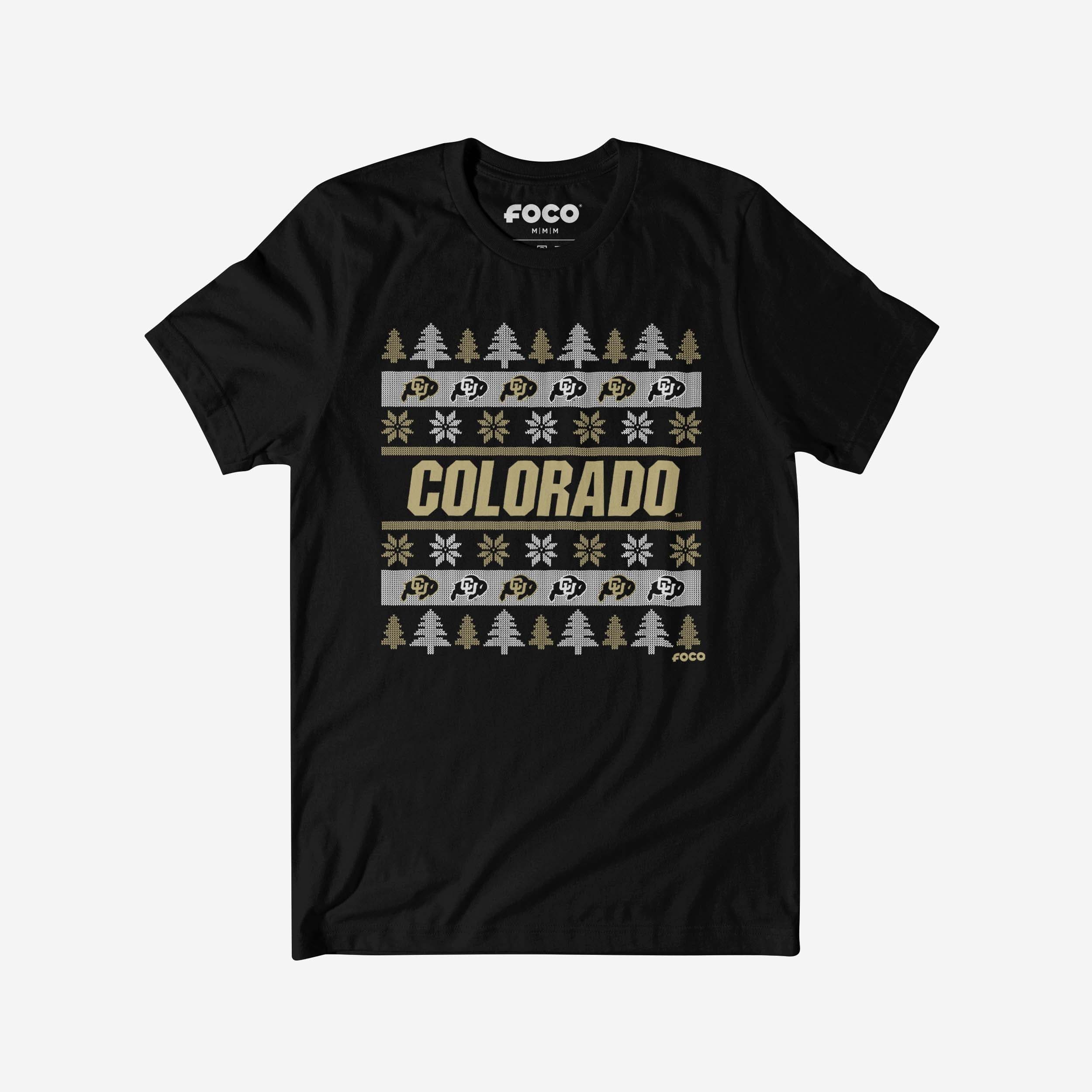 Colorado Buffaloes Holiday Sweater T-Shirt