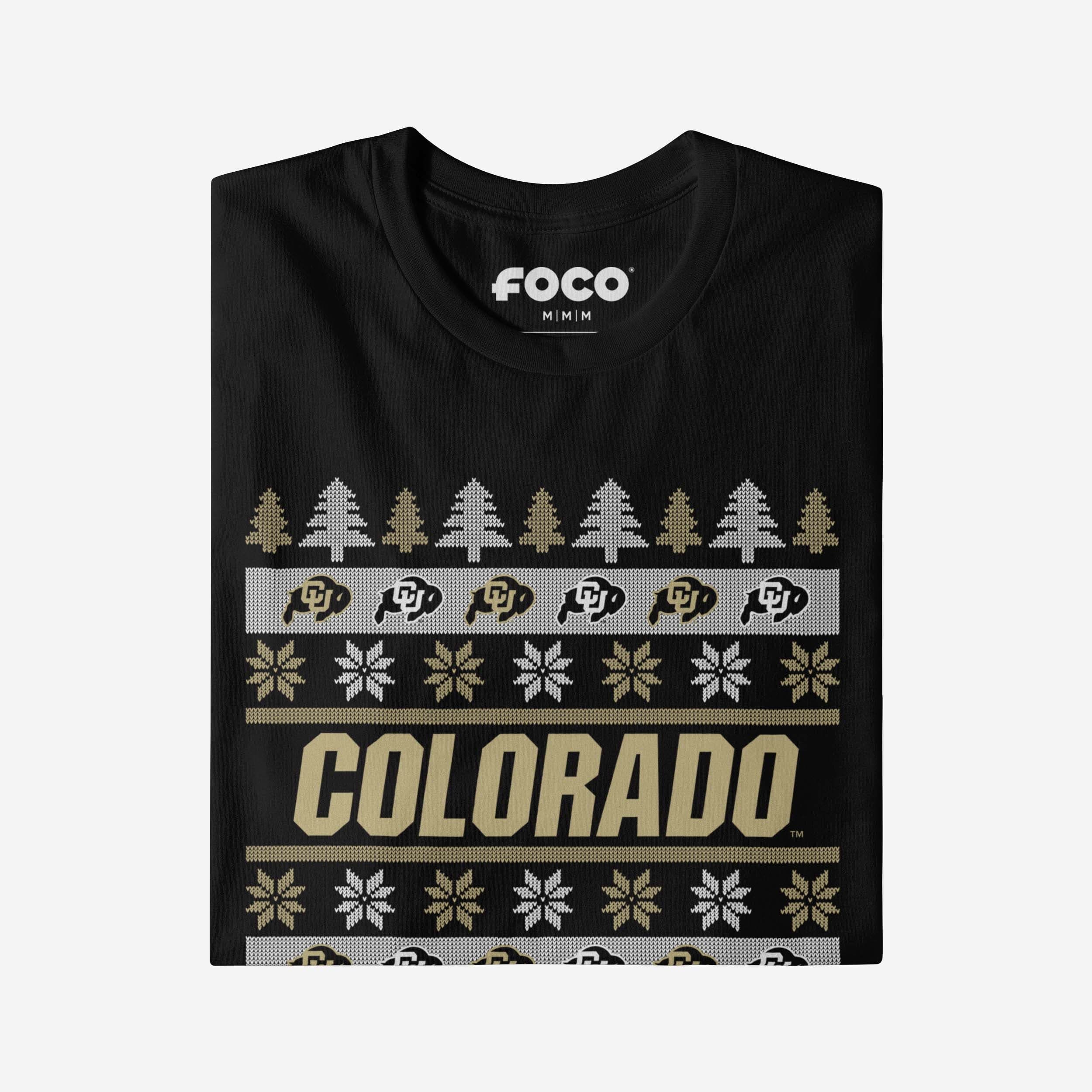 Colorado Buffaloes Holiday Sweater T-Shirt - Image 4