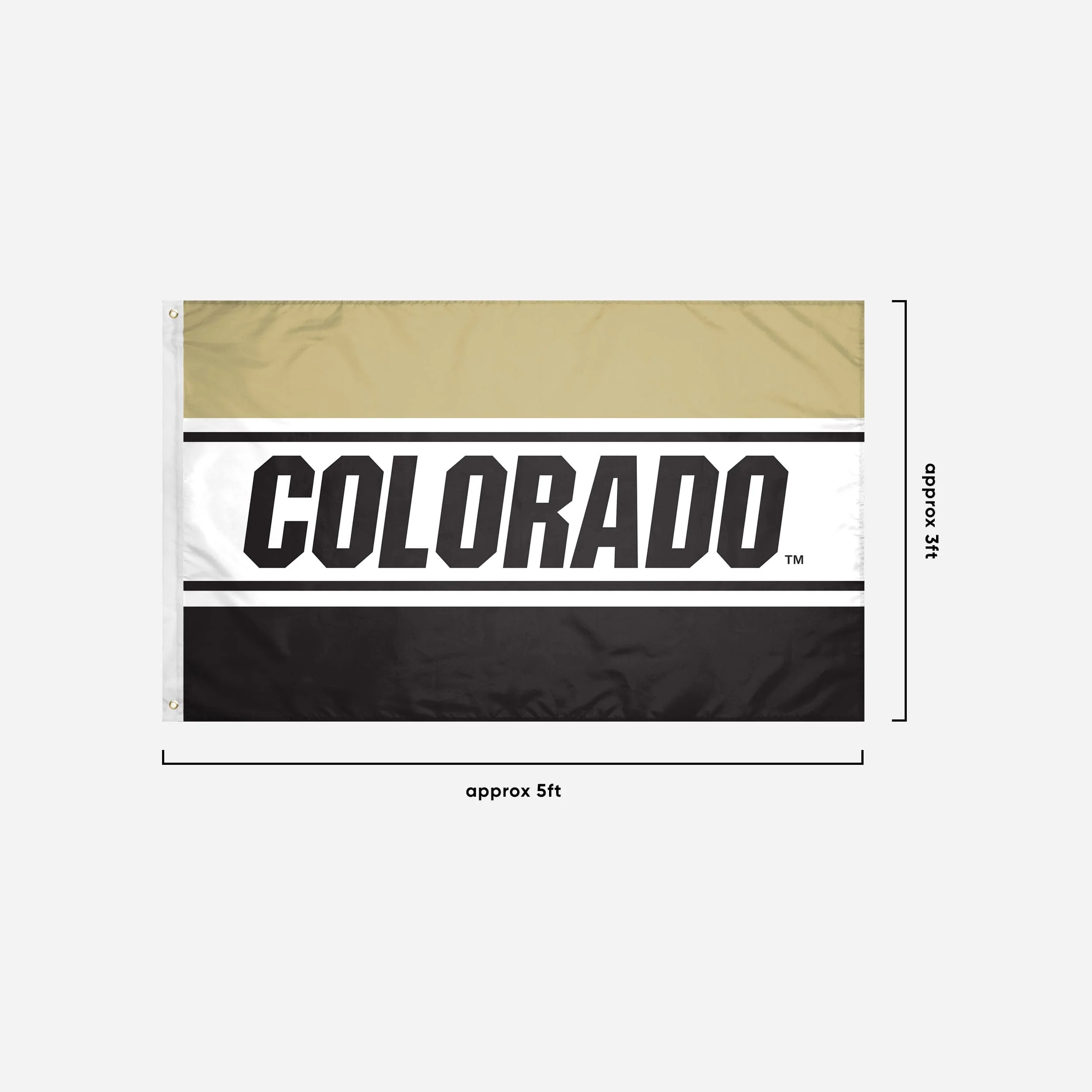 Colorado Buffaloes Horizontal Flag - Image 4