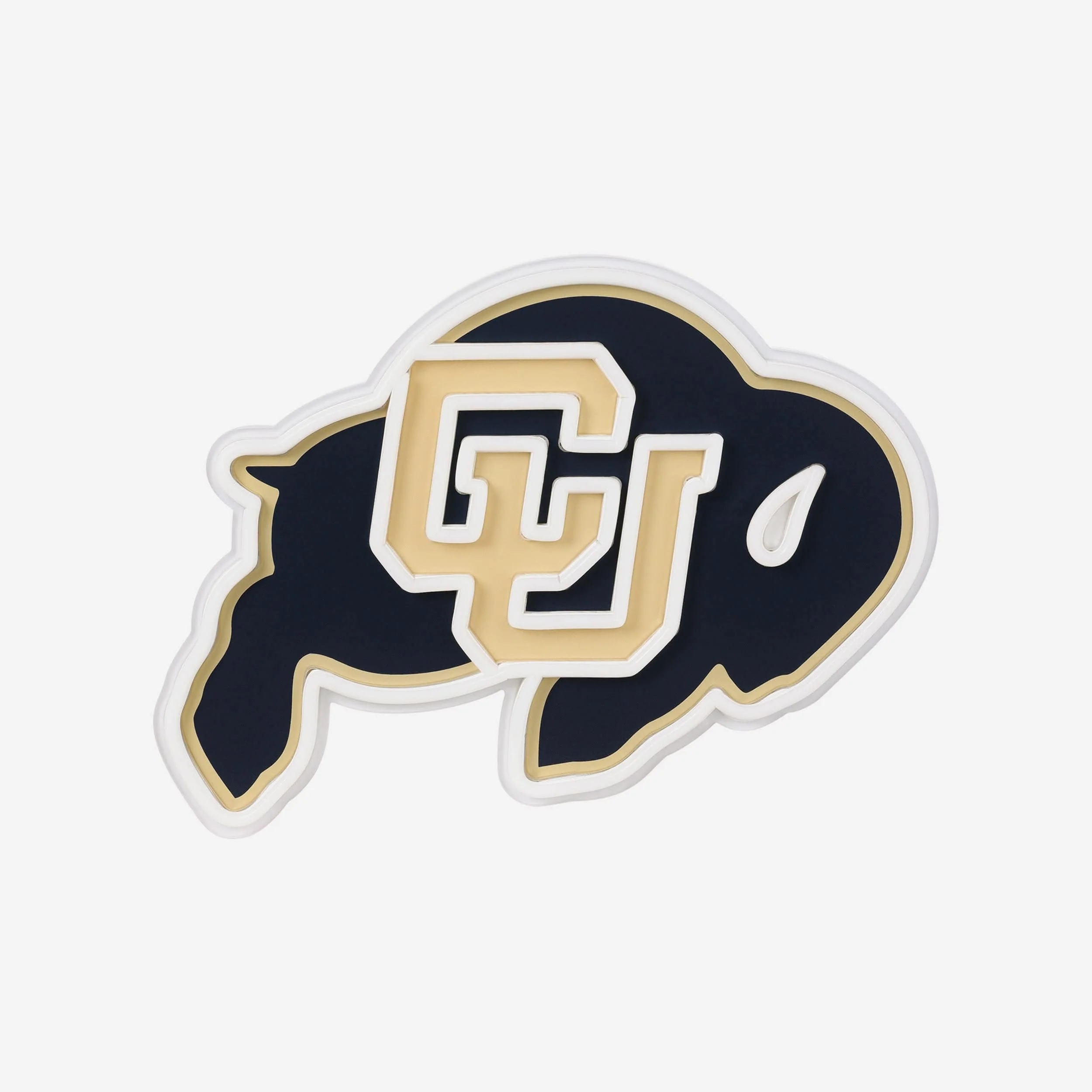 Colorado Buffaloes LED Neon Light Up Team Logo Sign