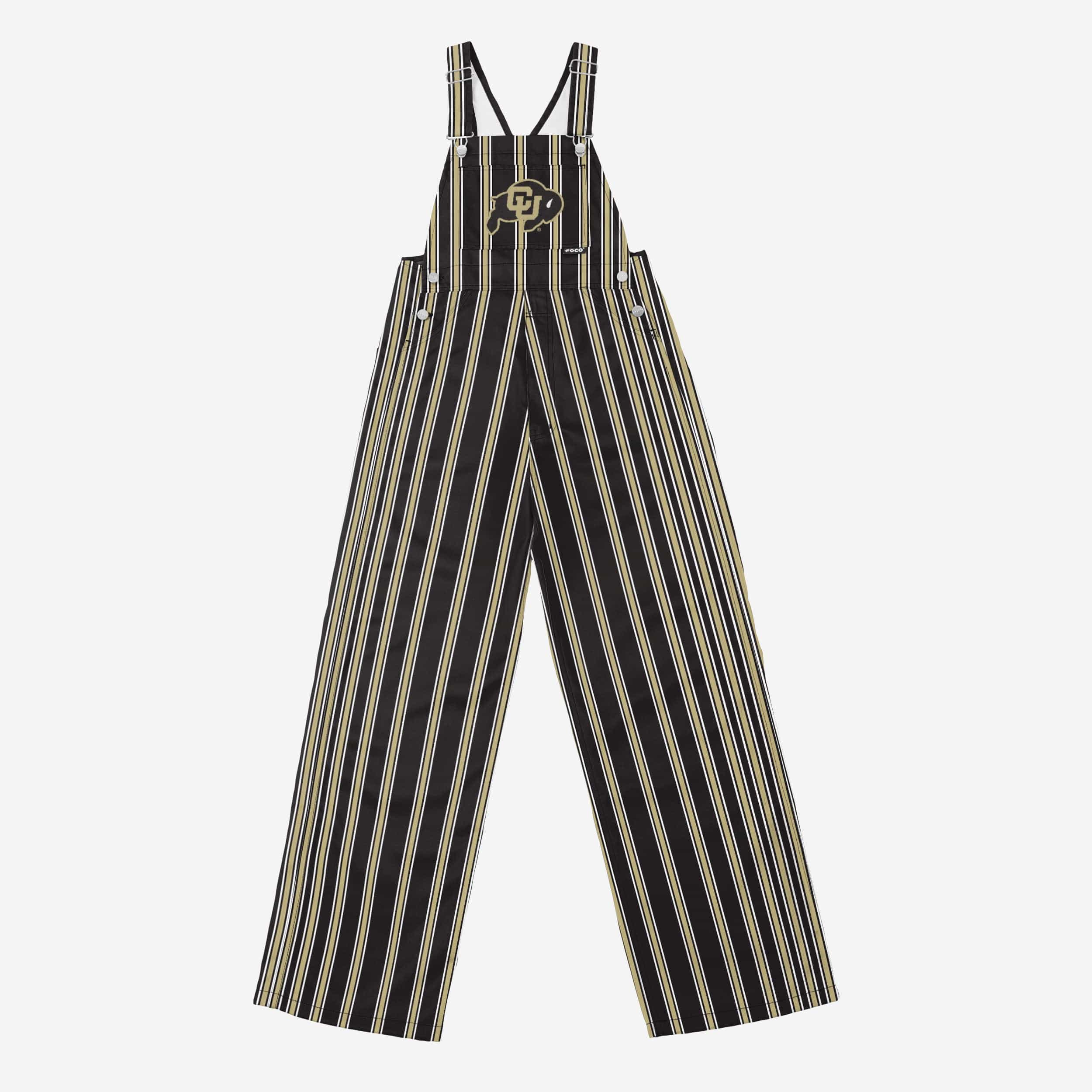 Colorado Buffaloes Mens Sideline Spirit Bib Overalls - Image 7