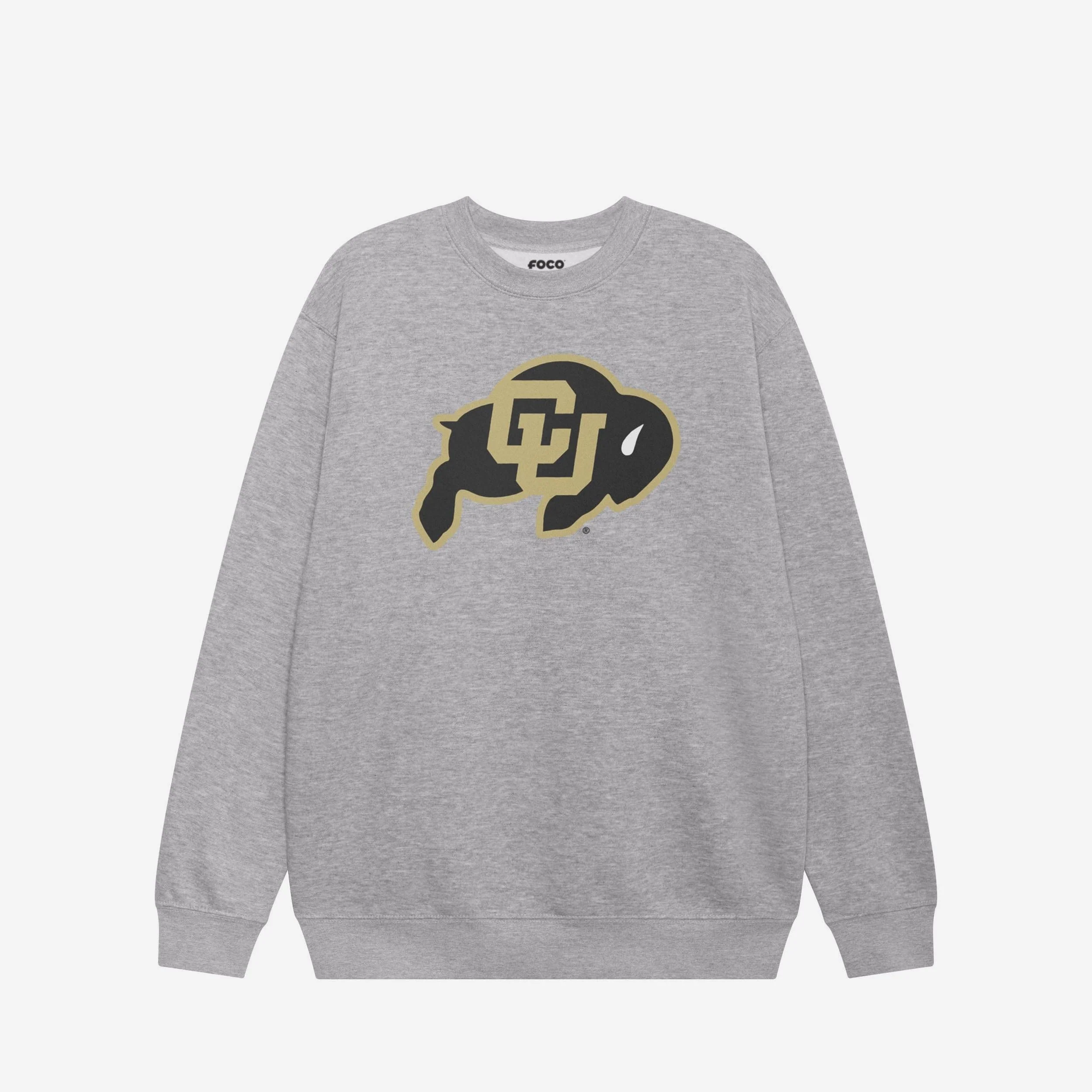 Colorado Buffaloes Primary Logo Crew Neck Sweatshirt