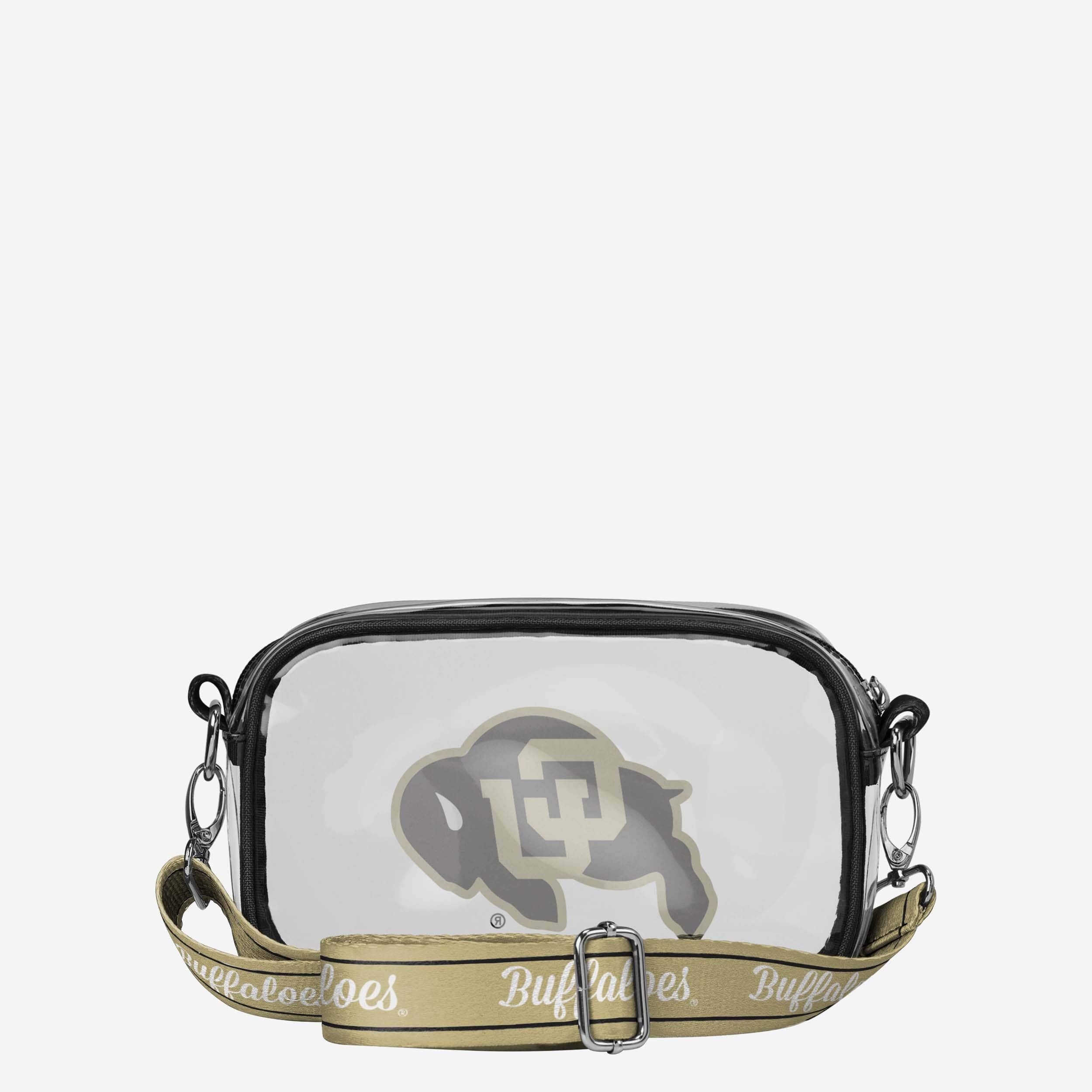 Colorado Buffaloes Team Stripe Clear Crossbody Bag - Image 5