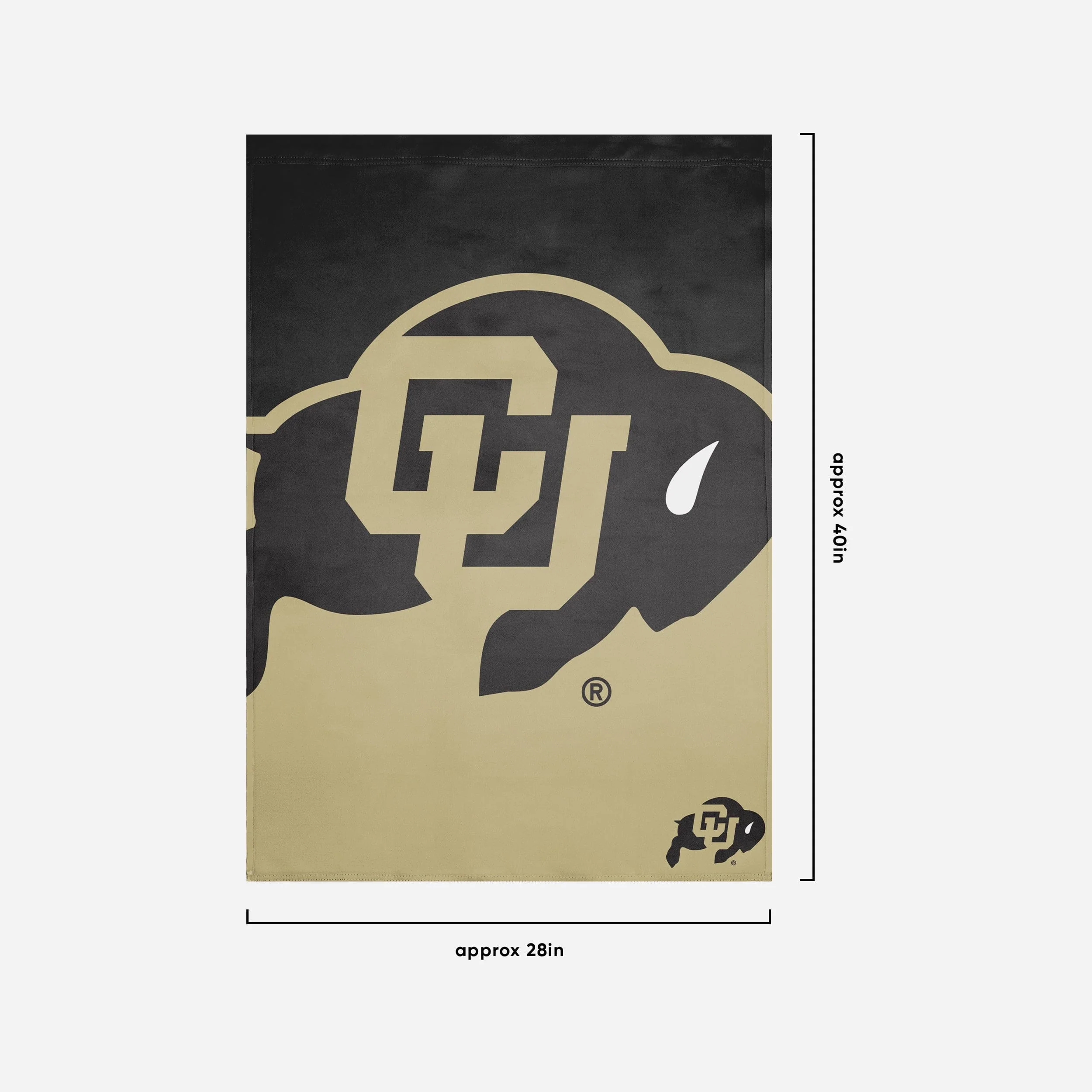 Colorado Buffaloes Vertical Flag - Image 3