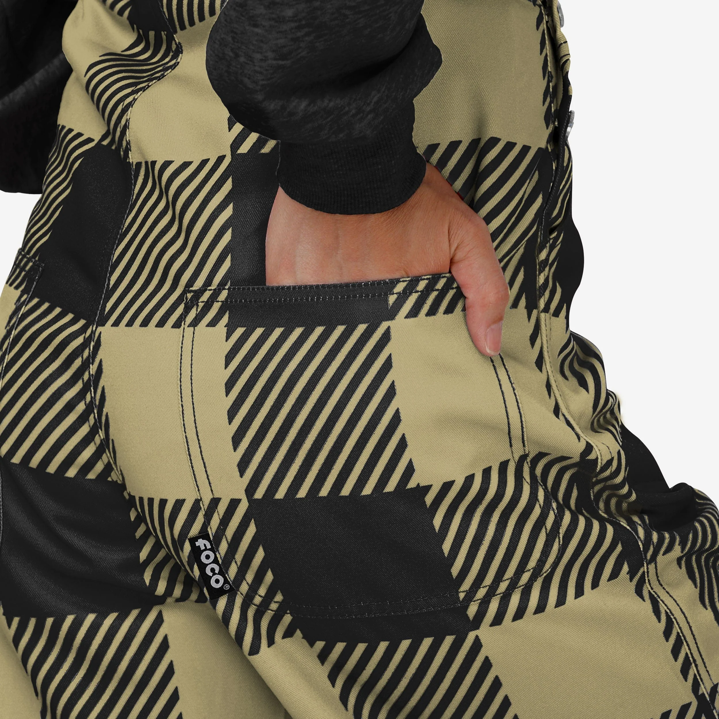 Colorado Buffaloes Womens Plaid Bib Overalls - Image 6