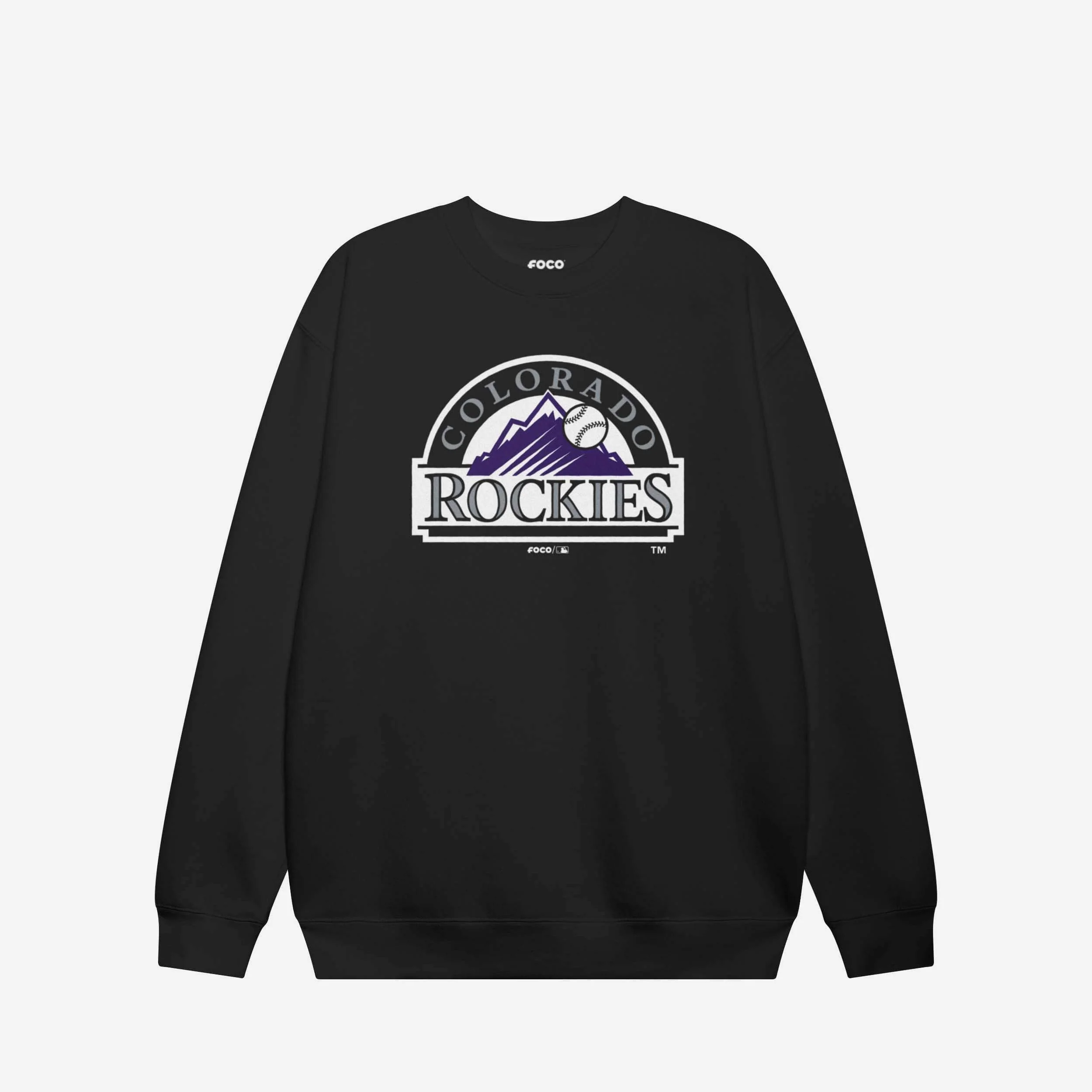 Colorado Rockies Alternate Logo Crew Neck Sweatshirt