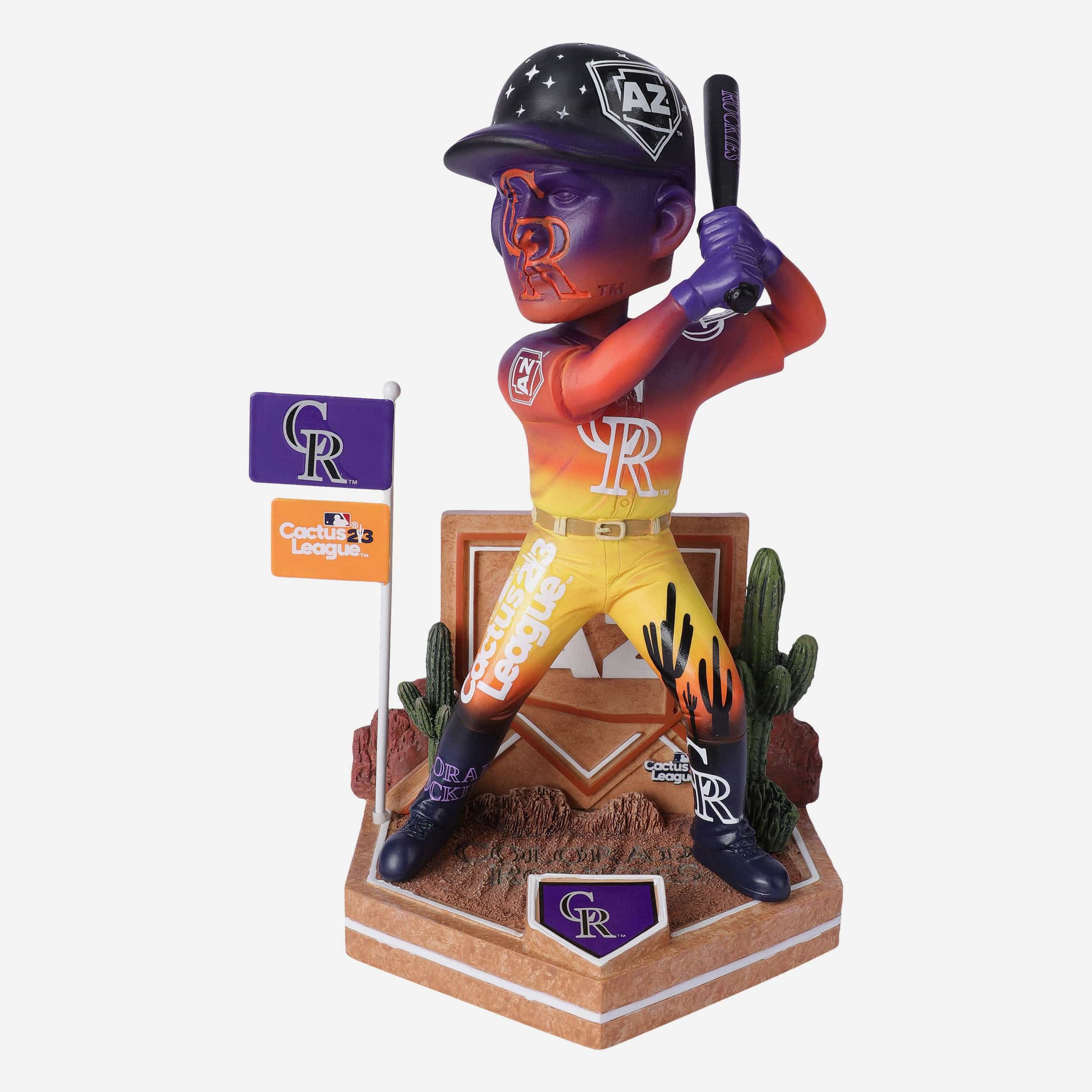 Colorado Rockies Cactus League Bobbles On Parade Bobblehead
