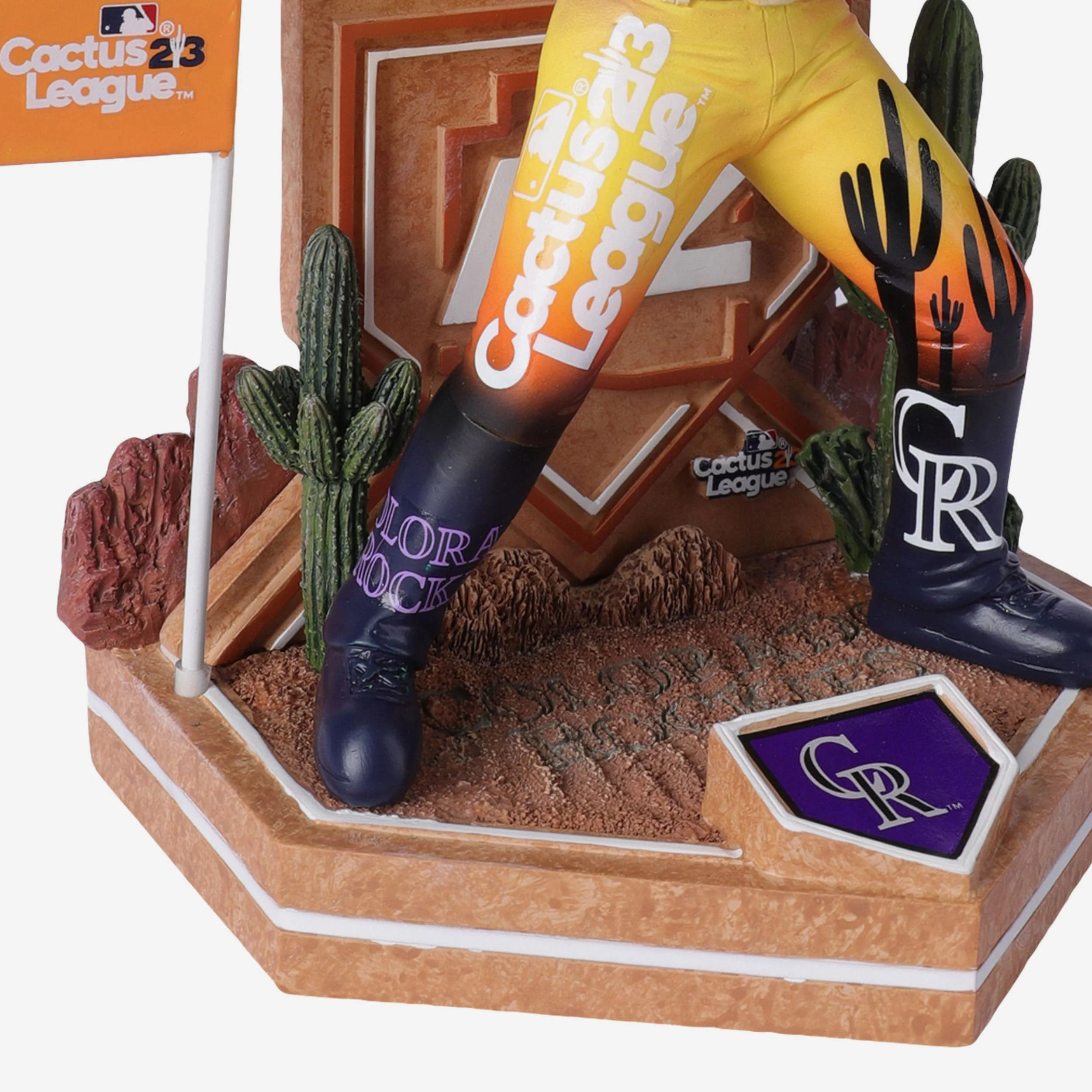 Colorado Rockies Cactus League Bobbles On Parade Bobblehead - Image 3