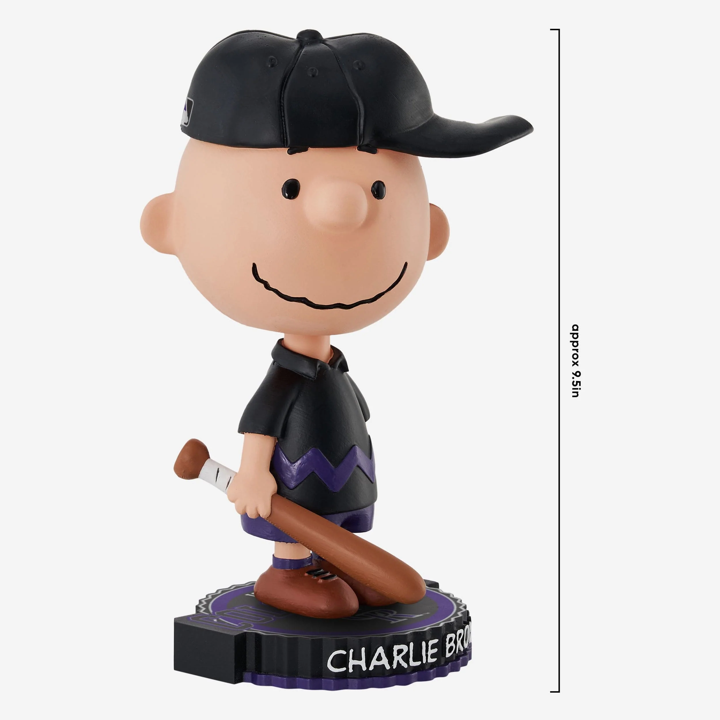 Colorado Rockies Charlie Brown Peanuts Bighead Bobblehead - Image 4