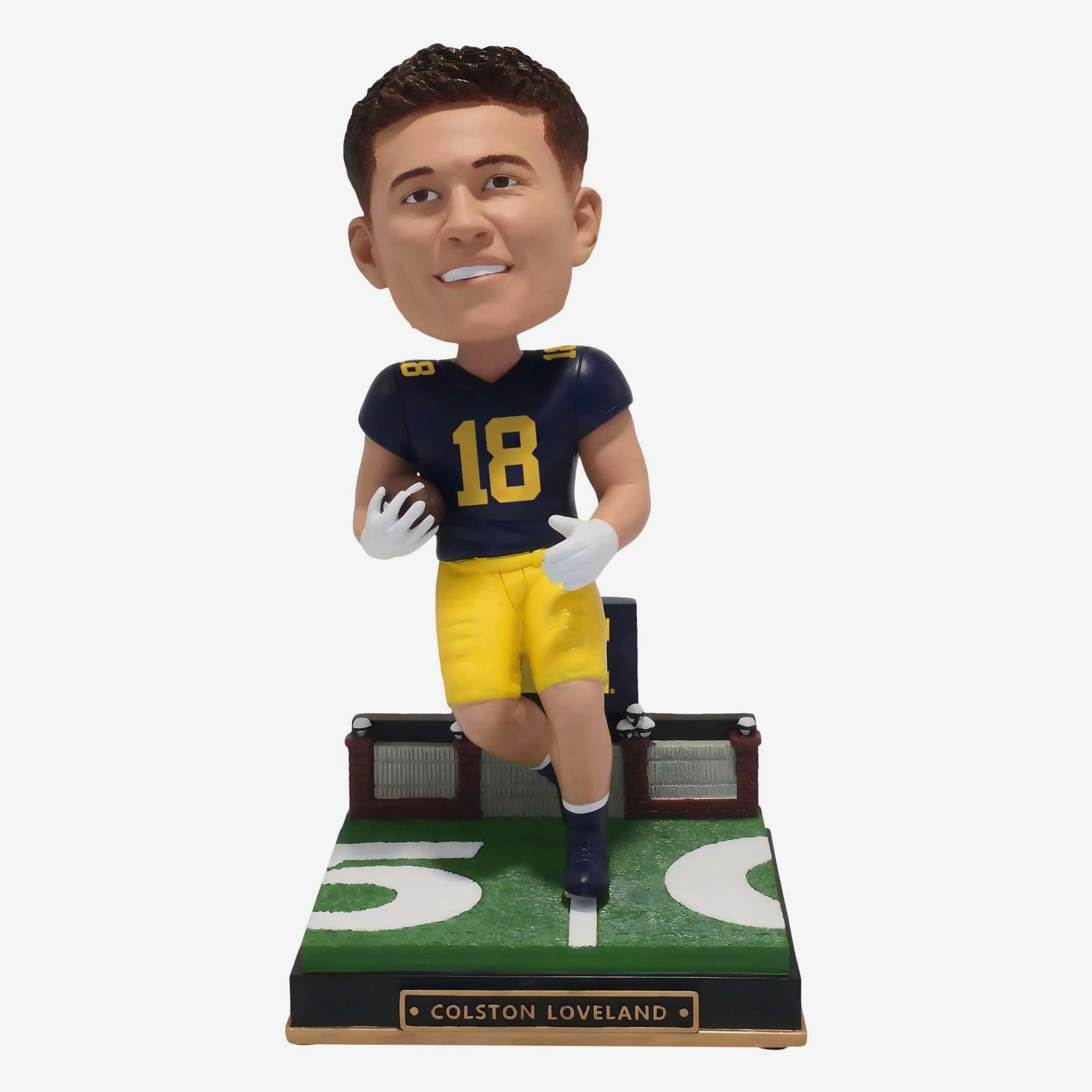 Colston Loveland Michigan Wolverines Gates Series Bobblehead