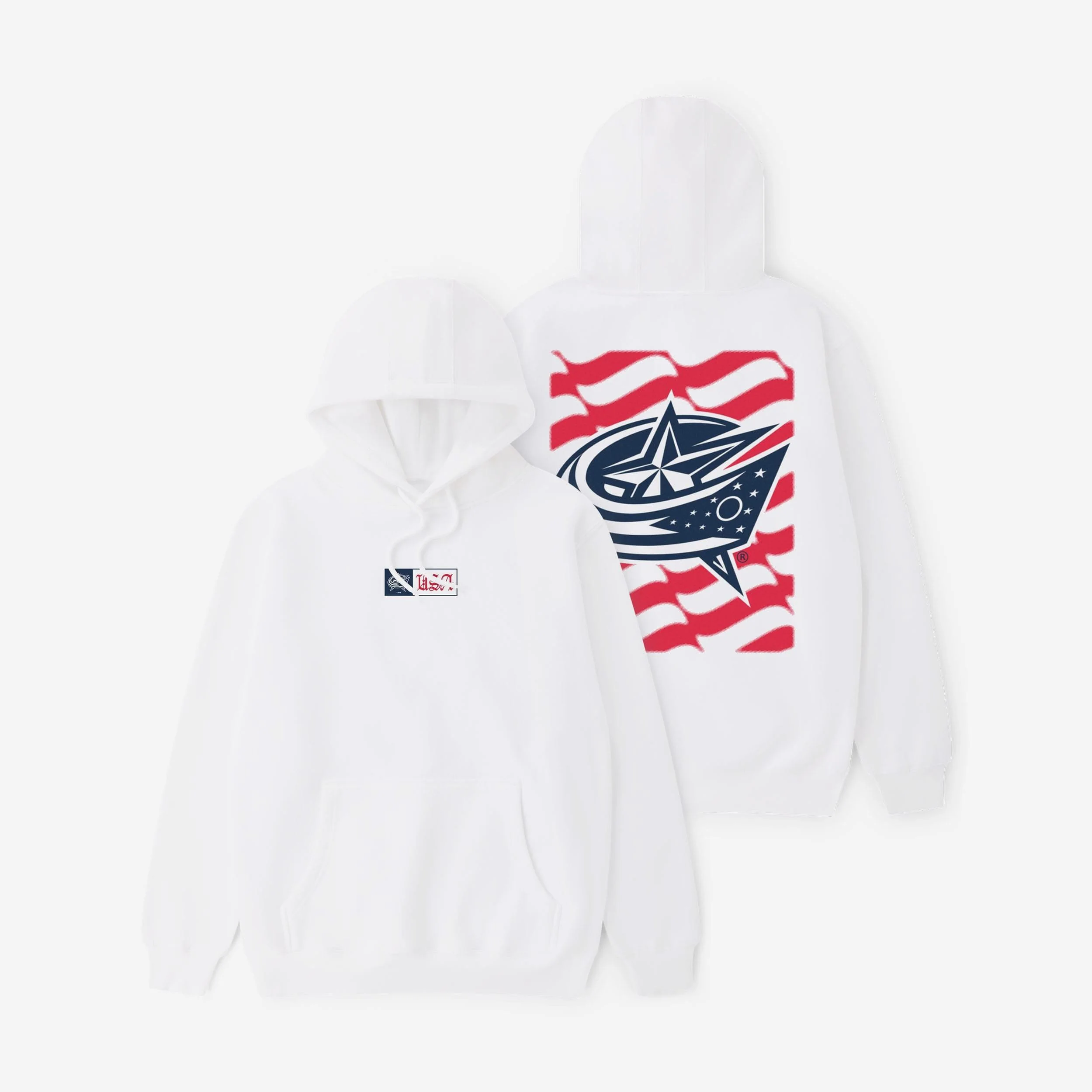 Columbus Blue Jackets American Heritage Hoodie