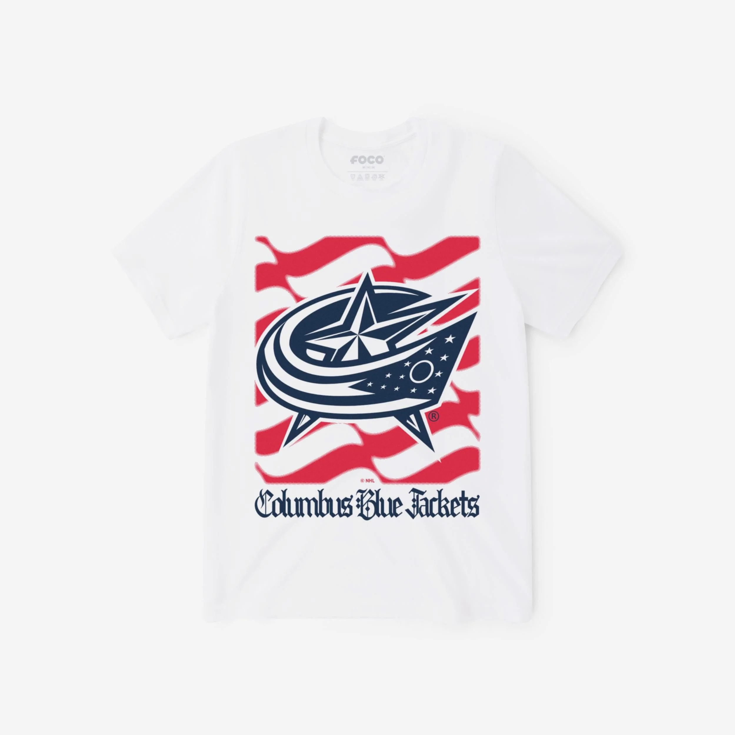 Columbus Blue Jackets American Heritage Wordmark T-Shirt