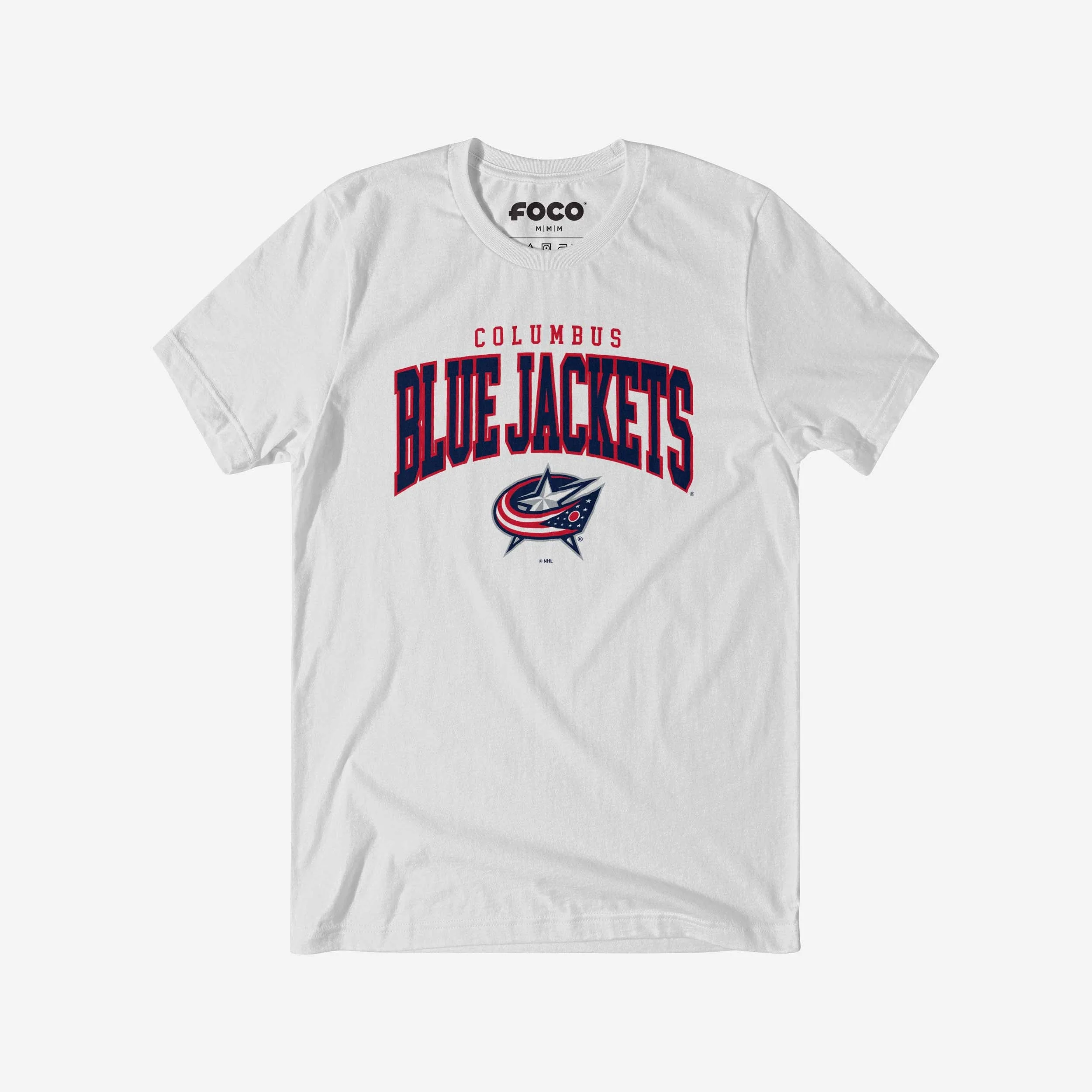 Columbus Blue Jackets Classic Logo T-Shirt - Image 4