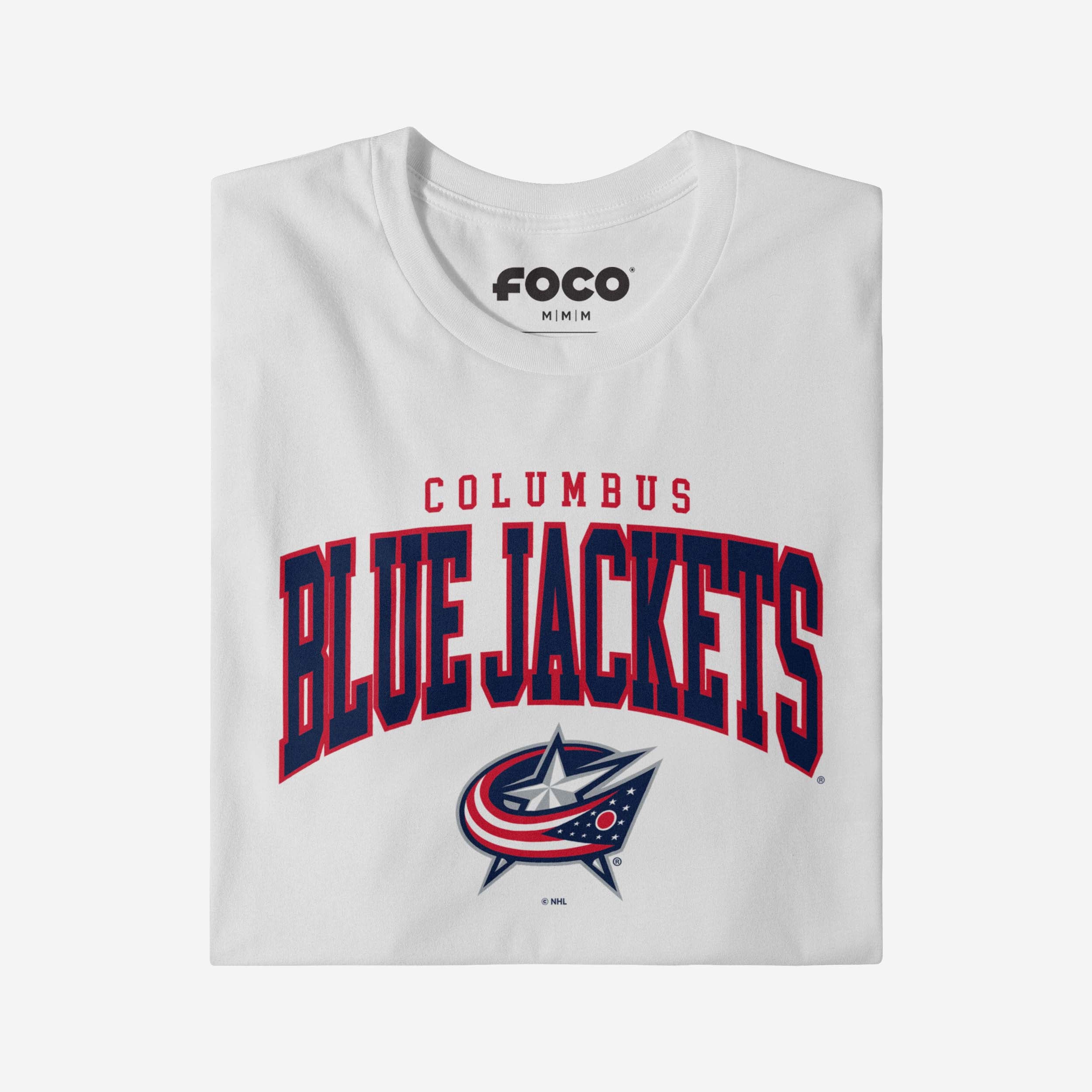 Columbus Blue Jackets Classic Logo T-Shirt - Image 6