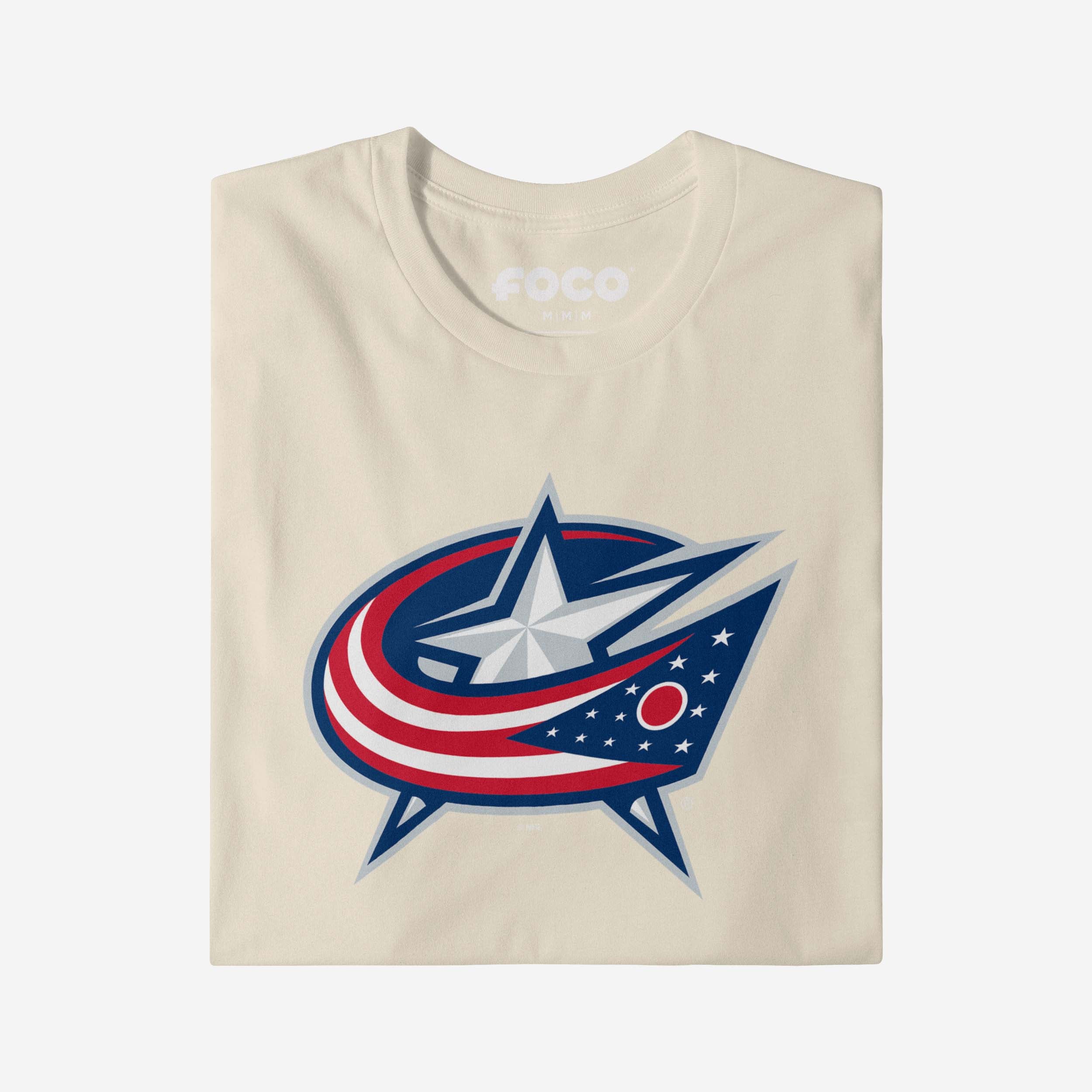 Columbus Blue Jackets Primary Logo T-Shirt - Image 12