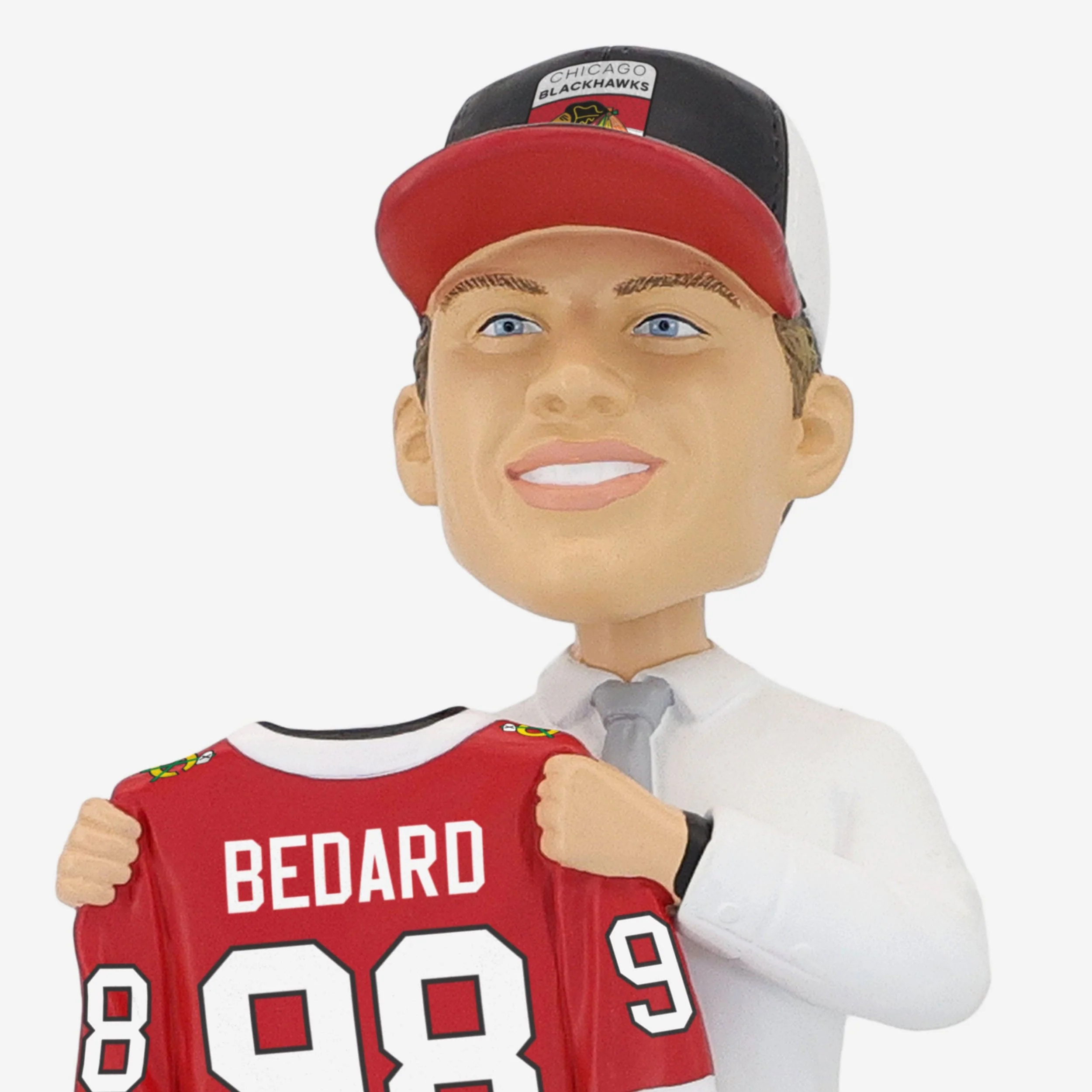 Connor Bedard Chicago Blackhawks 2023 Draft Pick Bobblehead - Image 2