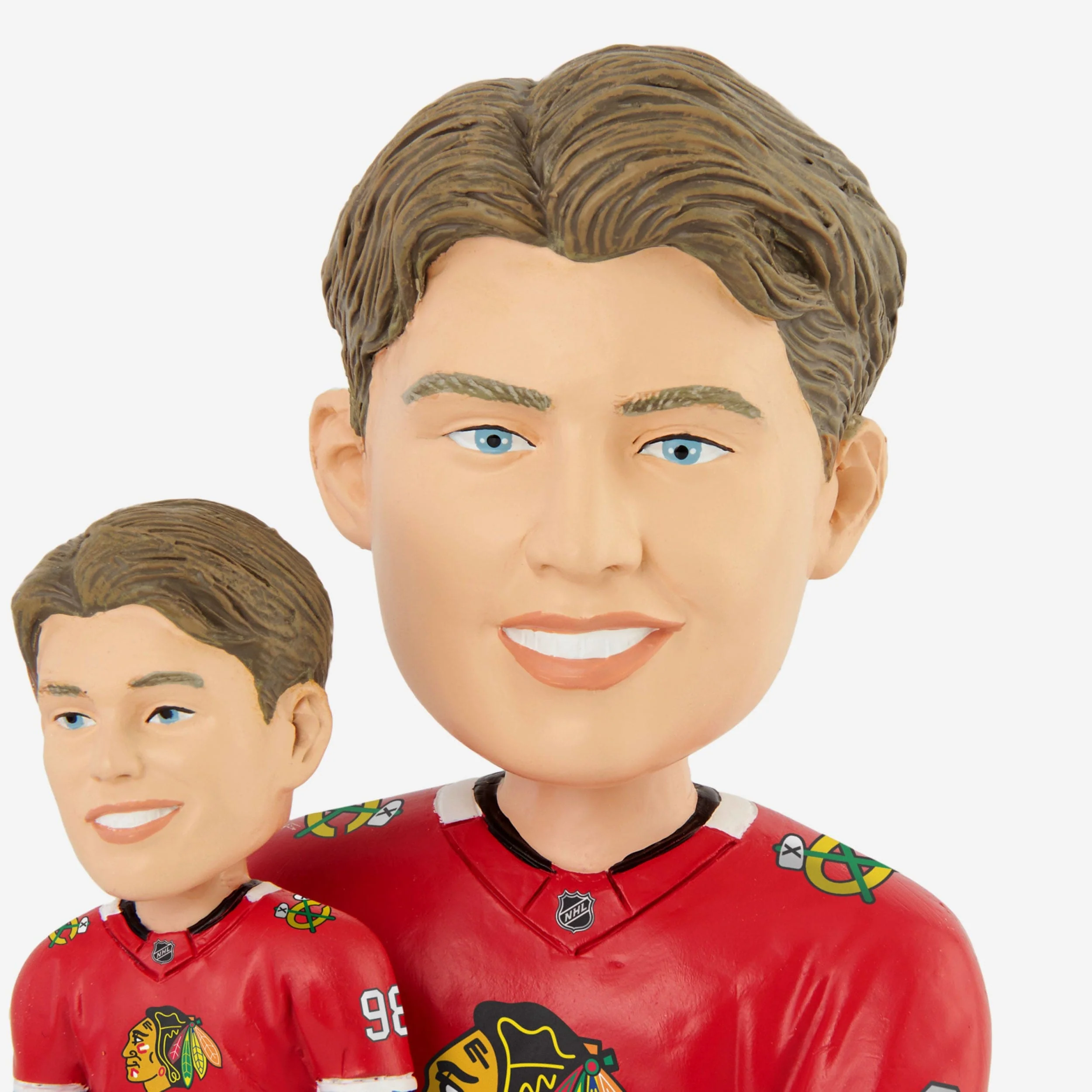 Connor Bedard Chicago Blackhawks Bobble Dubblz Bobblehead - Image 2