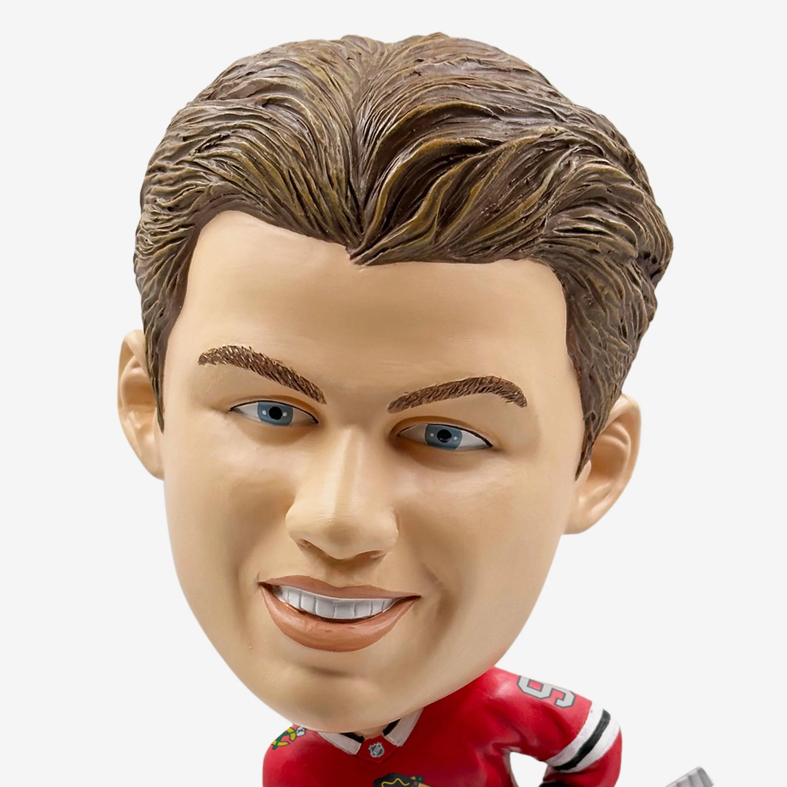 Connor Bedard Chicago Blackhawks Ice Stripe Bighead Bobblehead - Image 2