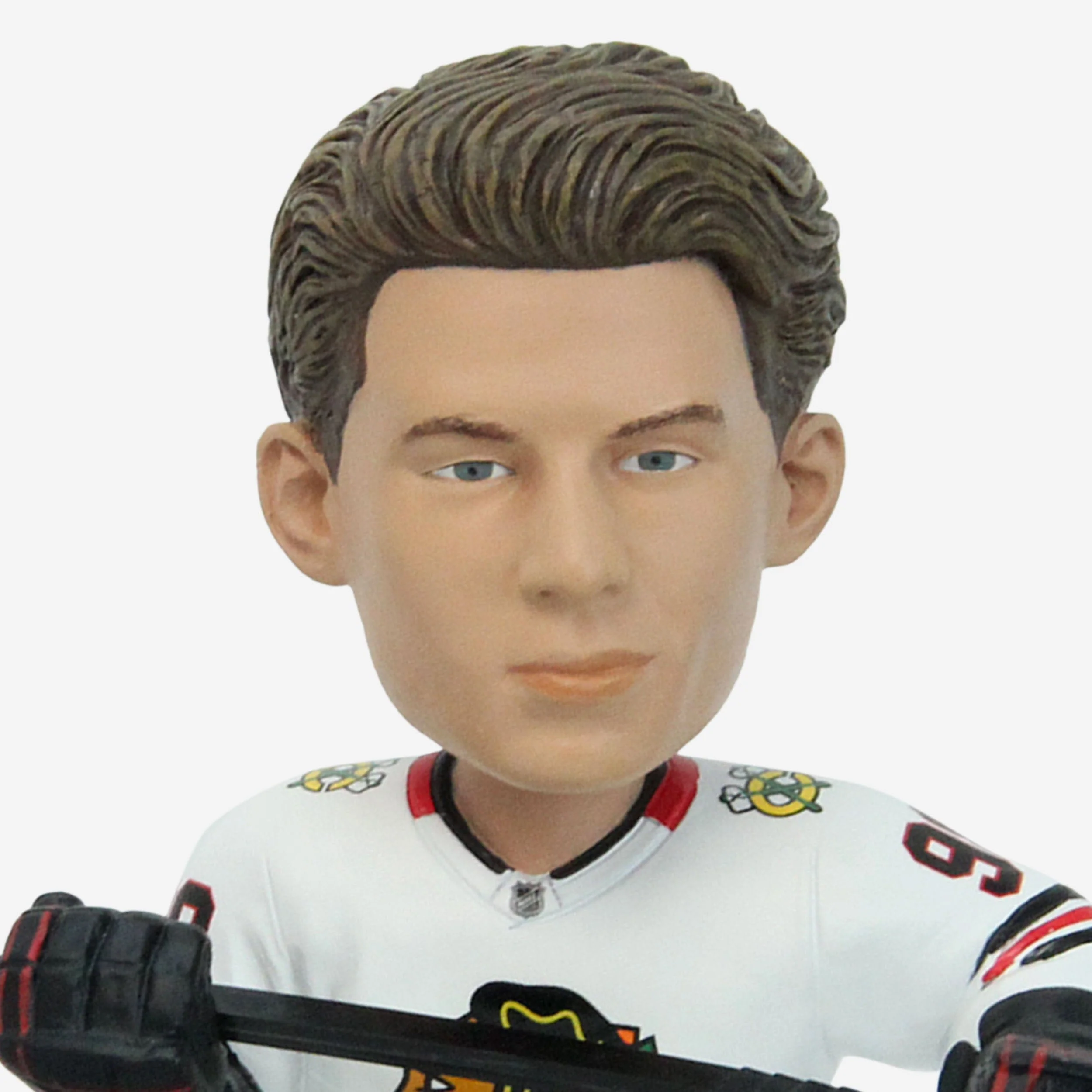 Connor Bedard Chicago Blackhawks Michigan Goal Bobblehead - Image 2